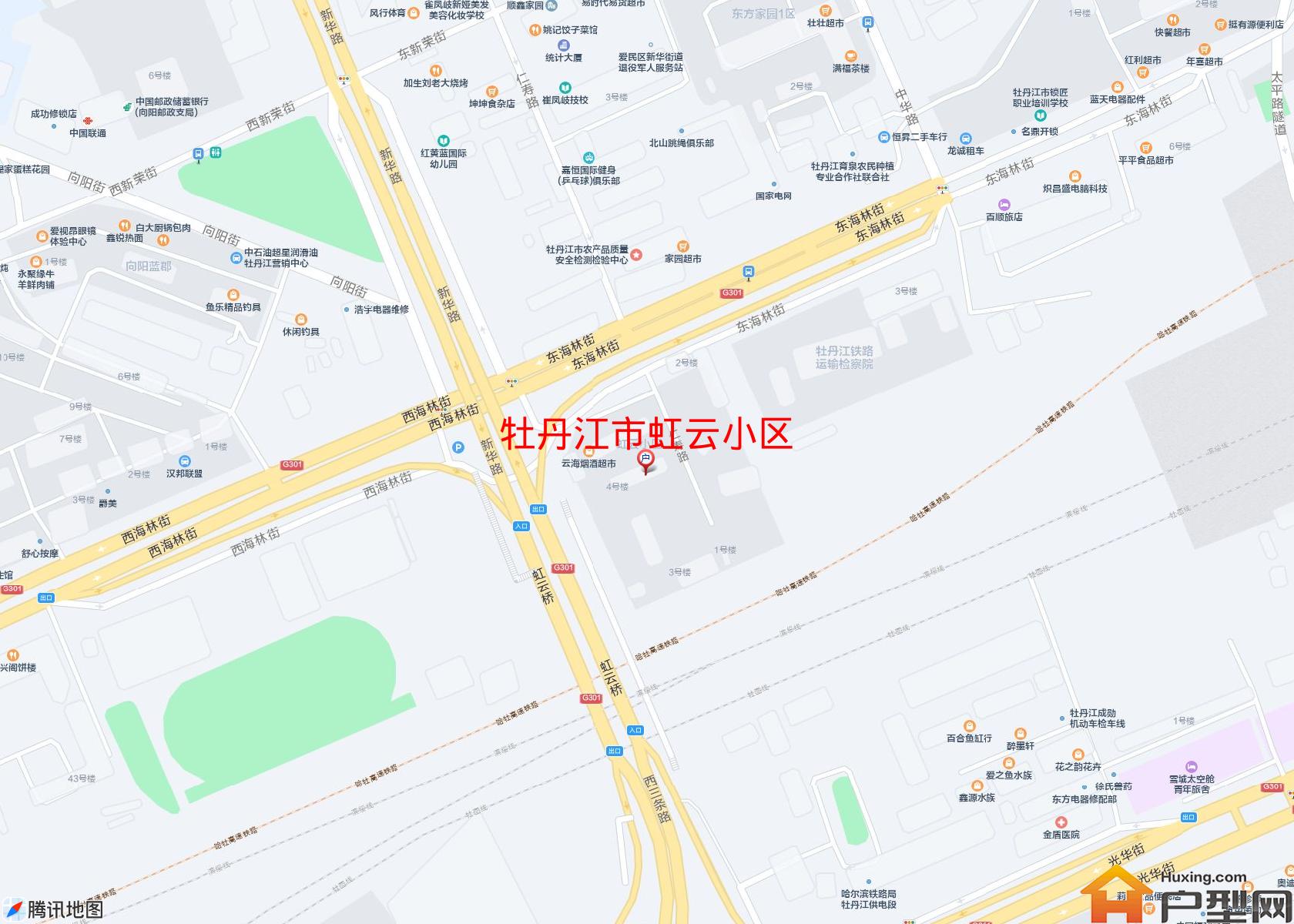虹云小区小区 - 户型网