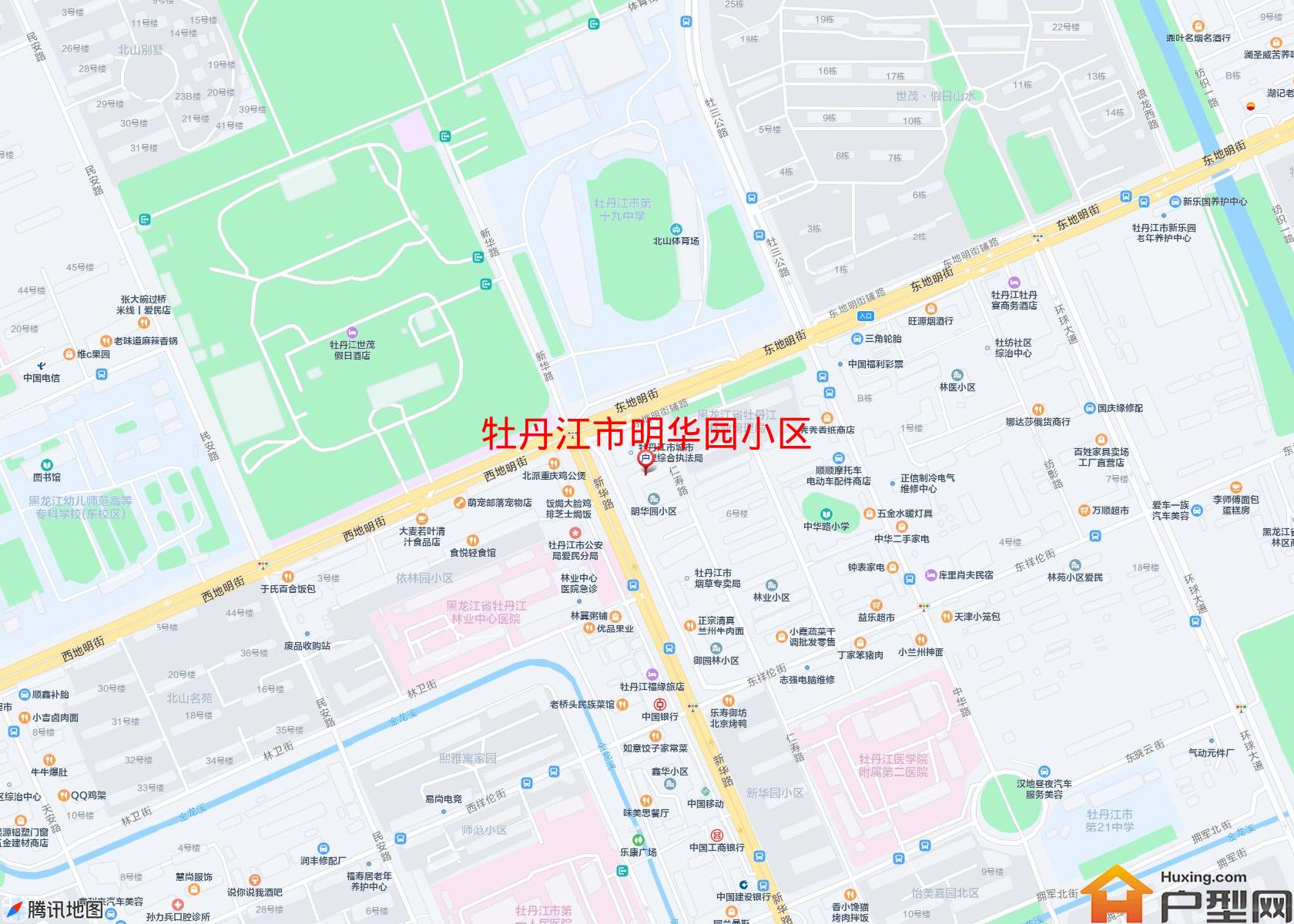 明华园小区小区 - 户型网