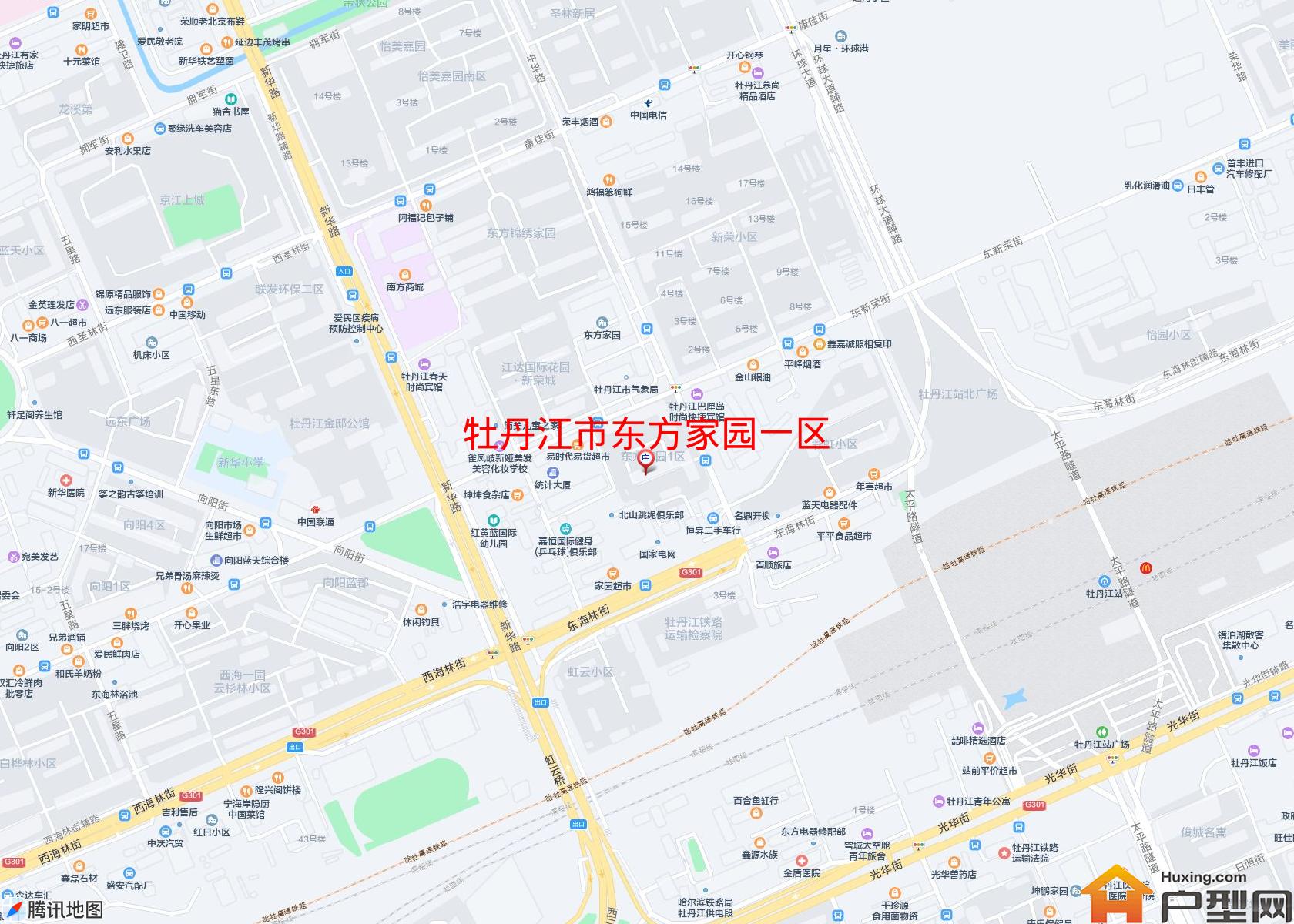 东方家园一区小区 - 户型网