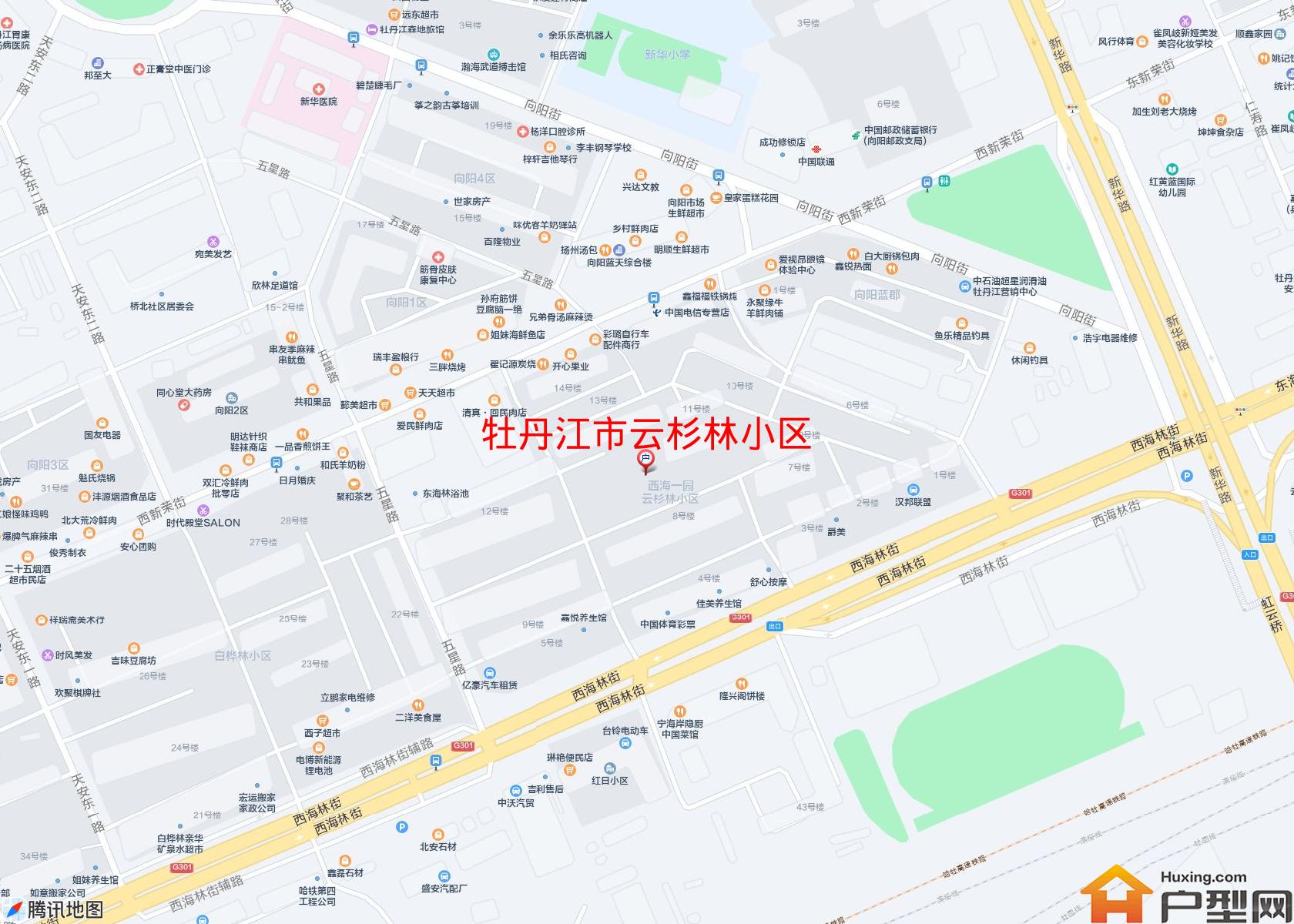 云杉林小区小区 - 户型网