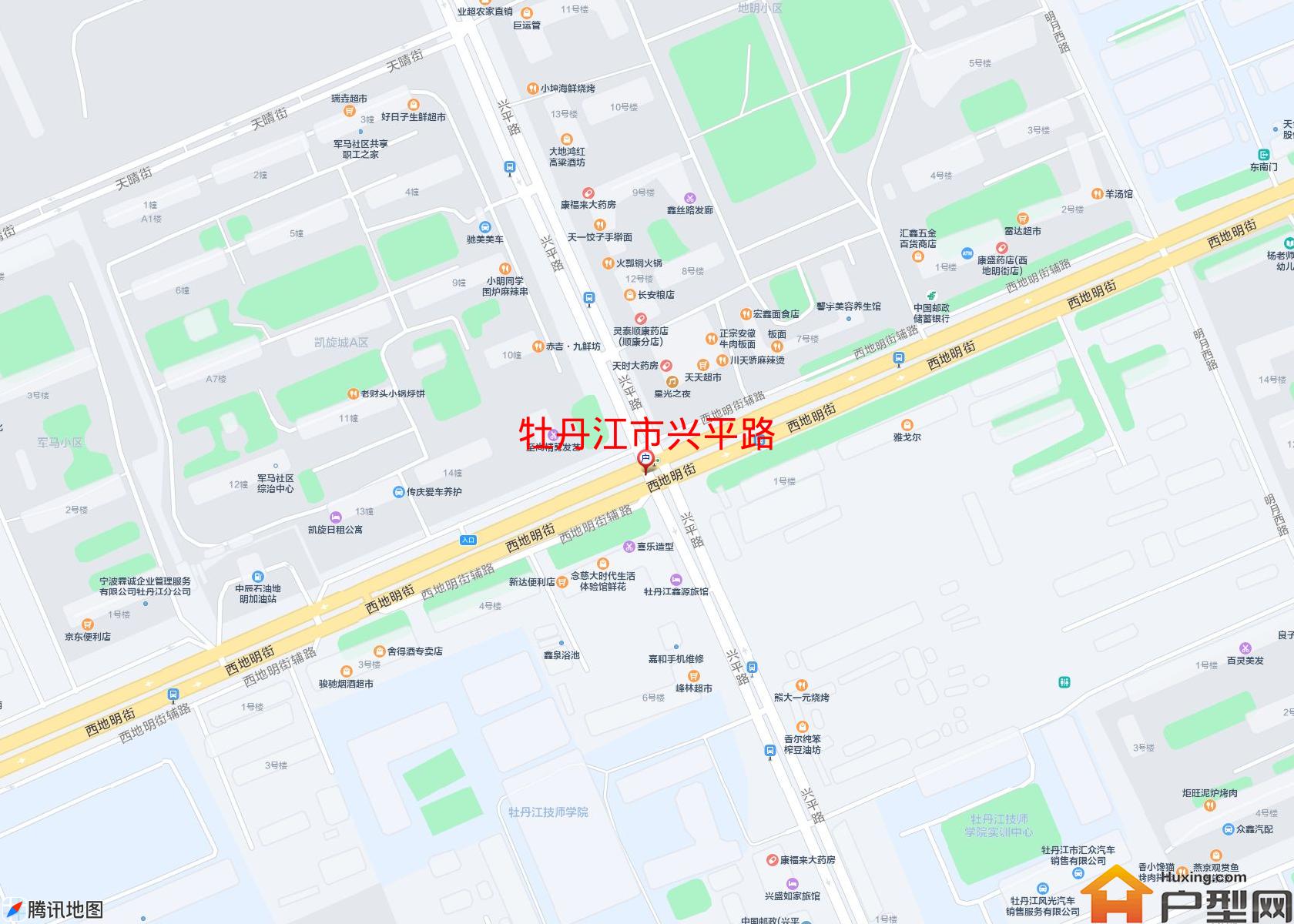 兴平路小区 - 户型网