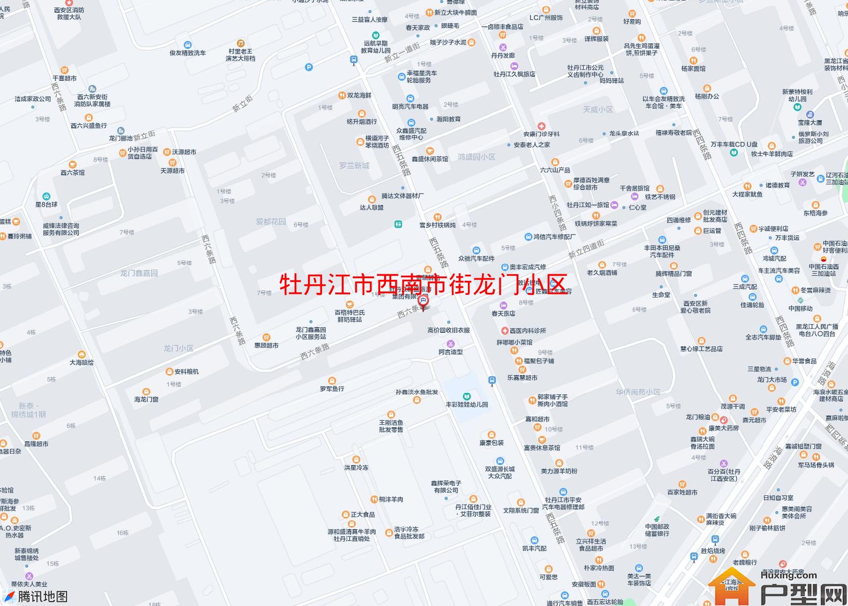 西南市街龙门小区小区 - 户型网