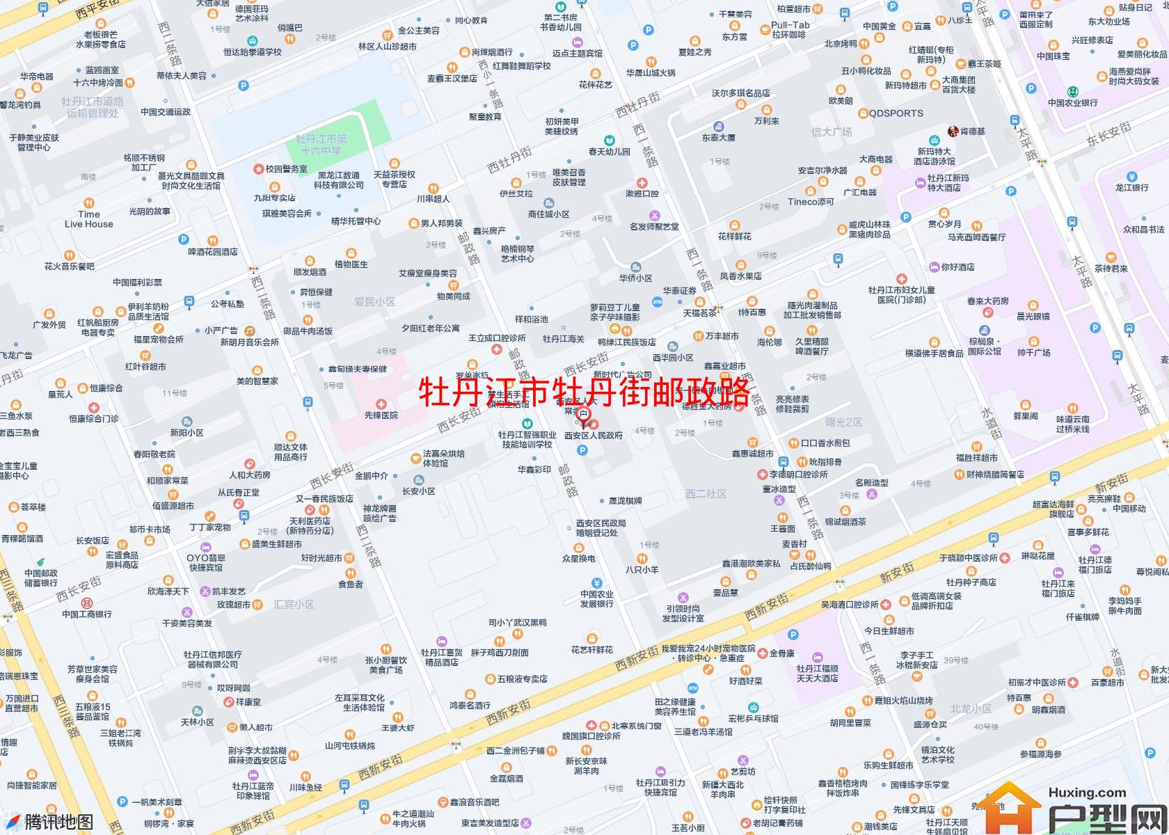 牡丹街邮政路小区 - 户型网