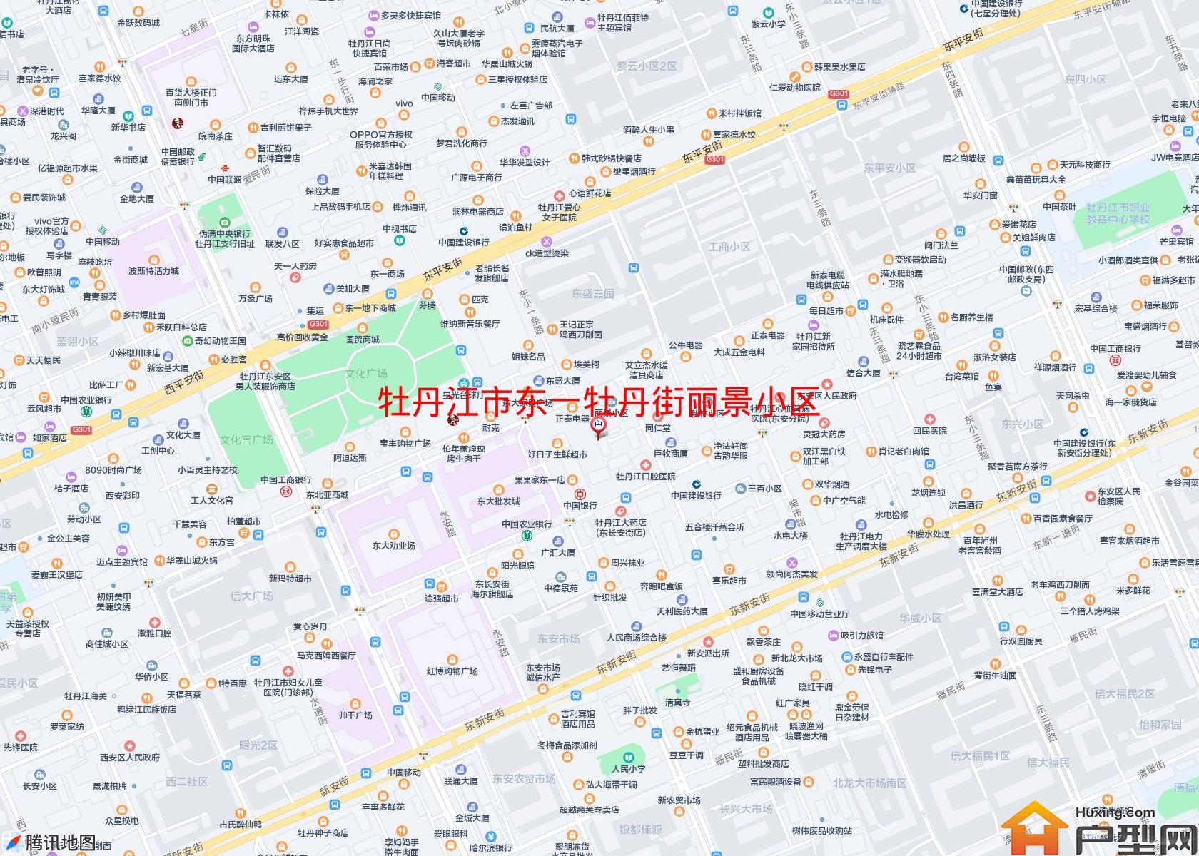 东一牡丹街丽景小区小区 - 户型网