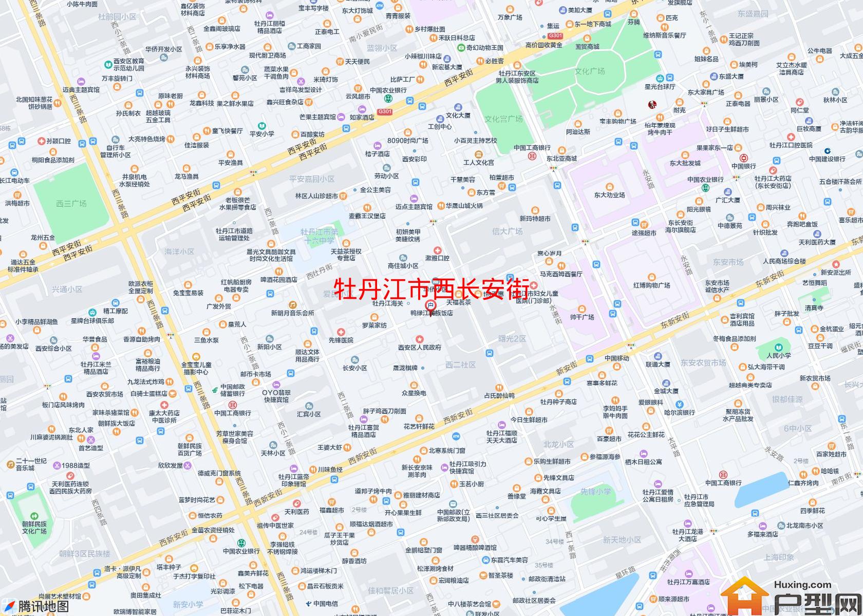 西长安街小区 - 户型网
