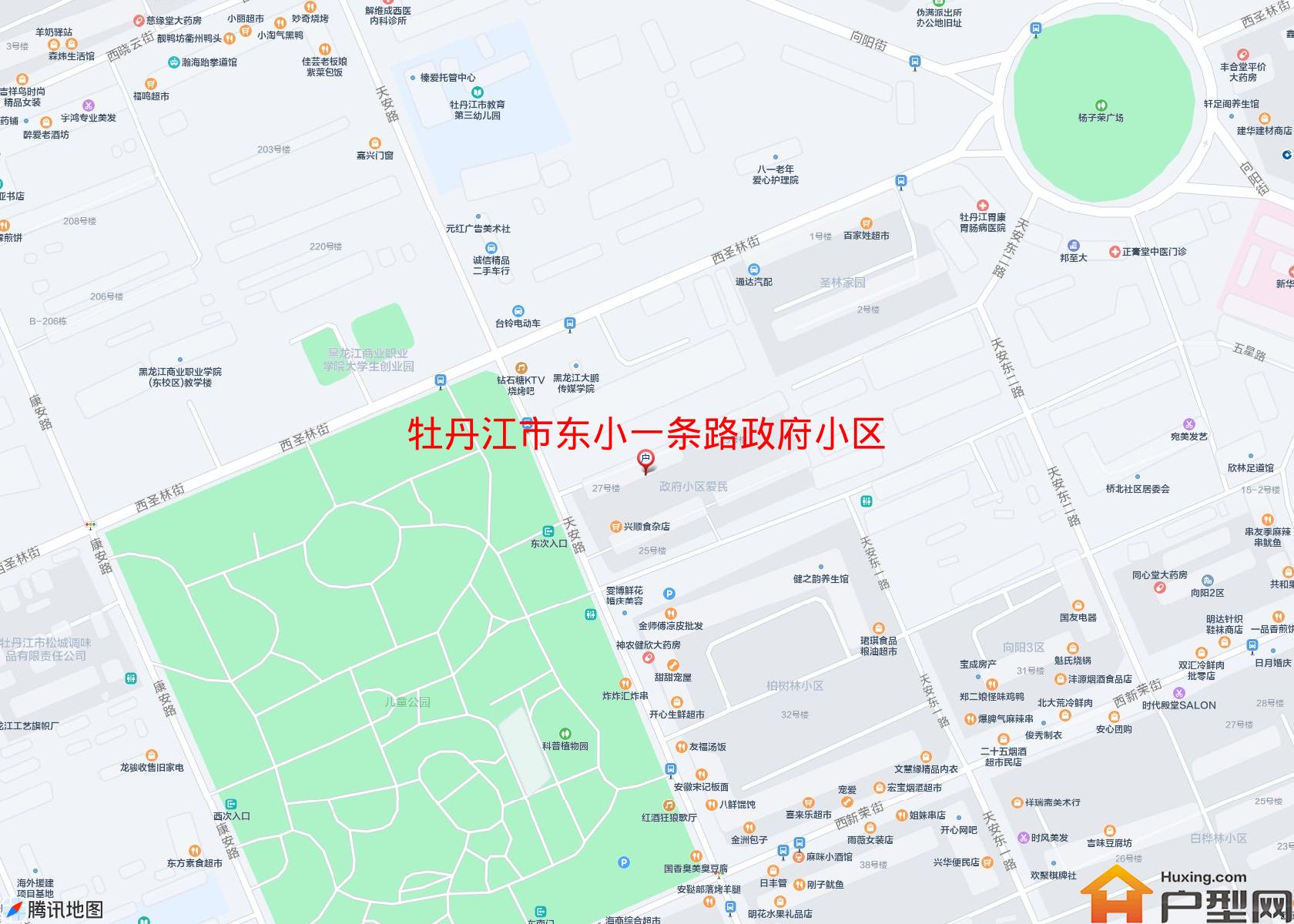 东小一条路政府小区小区 - 户型网