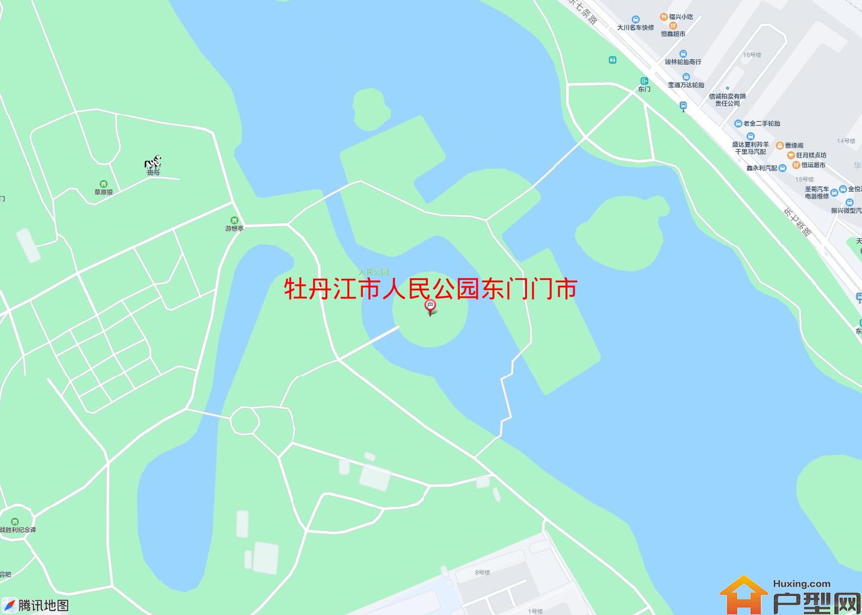 人民公园东门门市小区 - 户型网