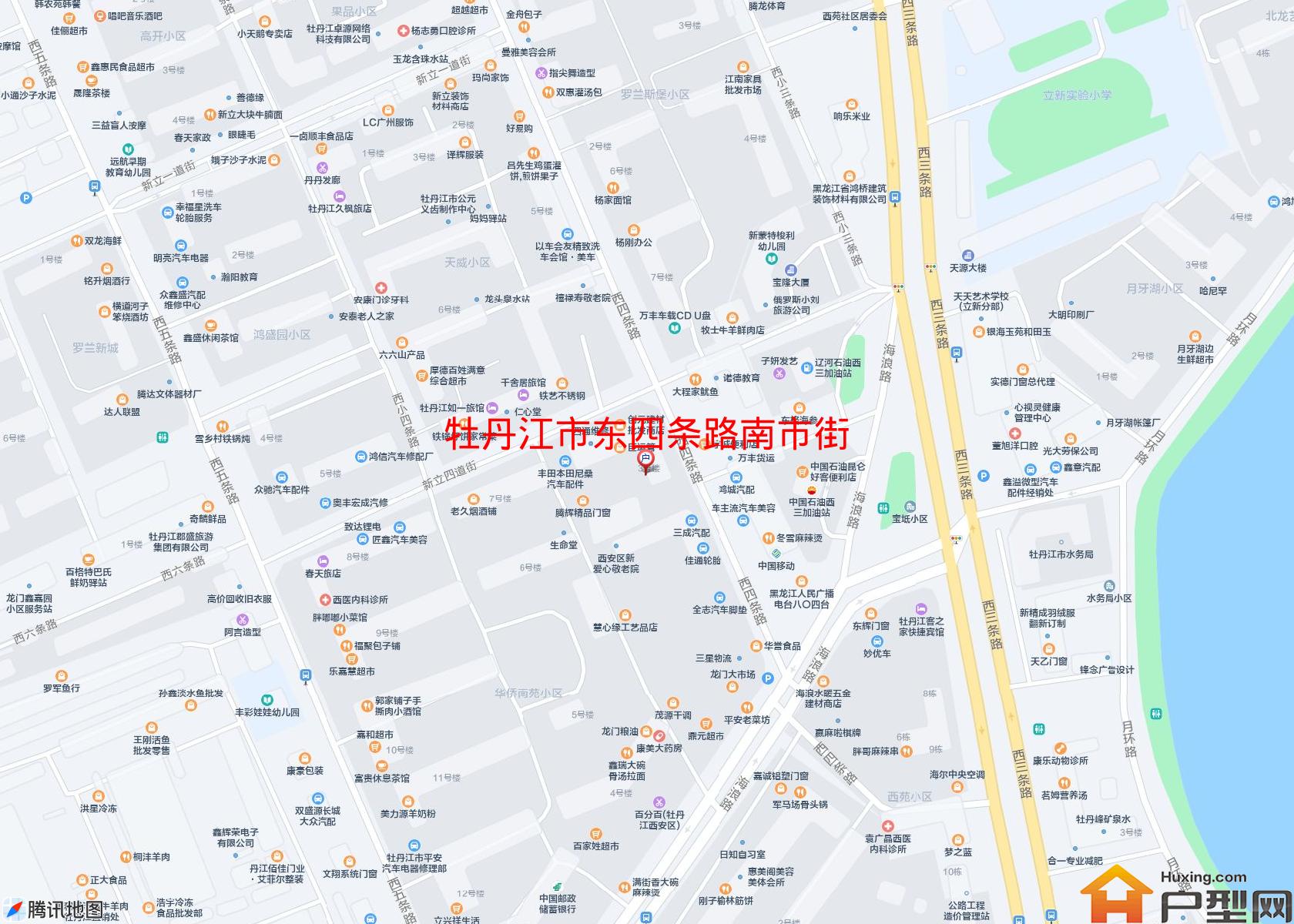 东四条路南市街小区 - 户型网