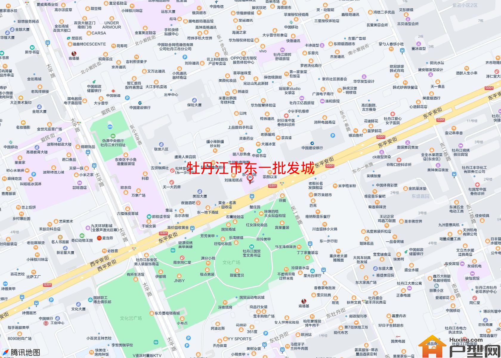 东一批发城小区 - 户型网