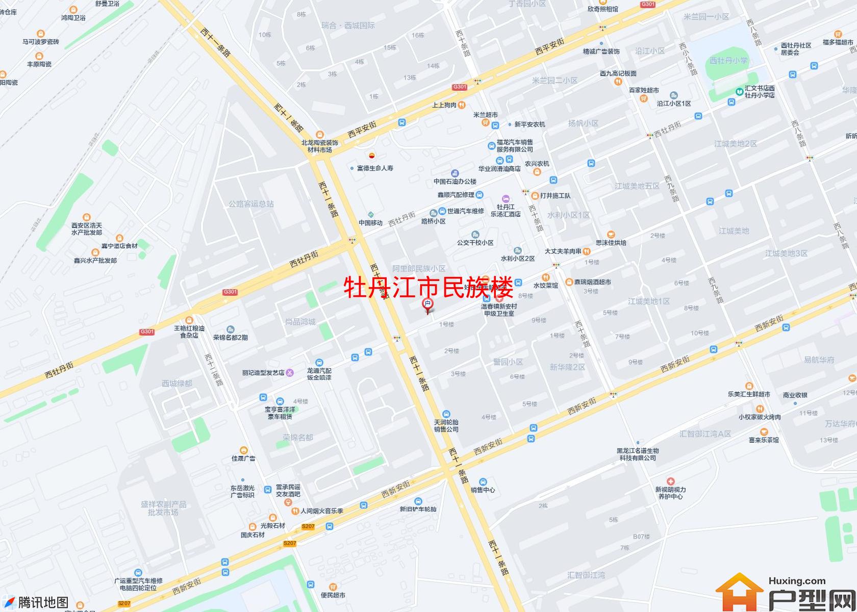 民族楼小区 - 户型网