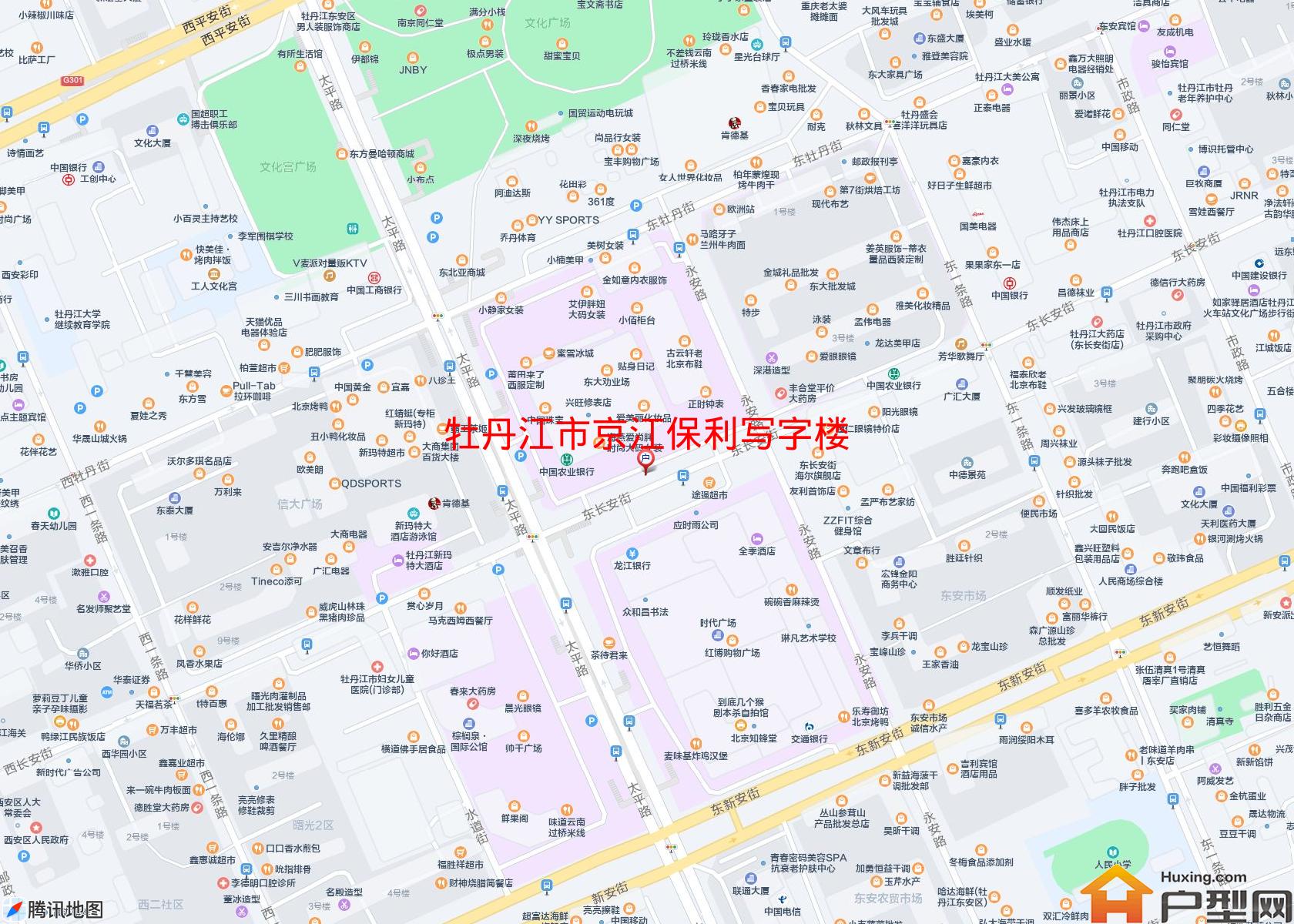 京江保利写字楼小区 - 户型网
