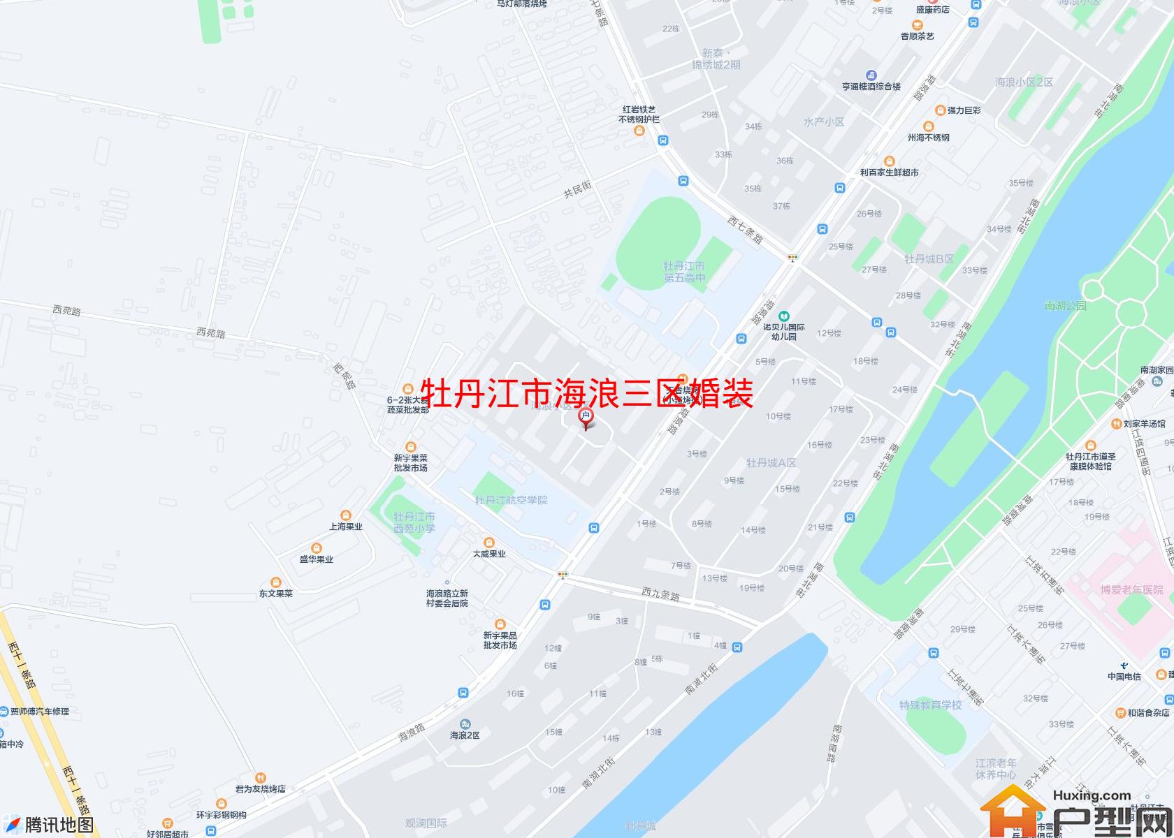 海浪三区婚装小区 - 户型网