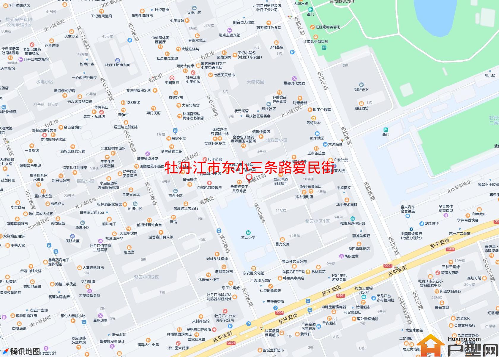 东小三条路爱民街小区 - 户型网