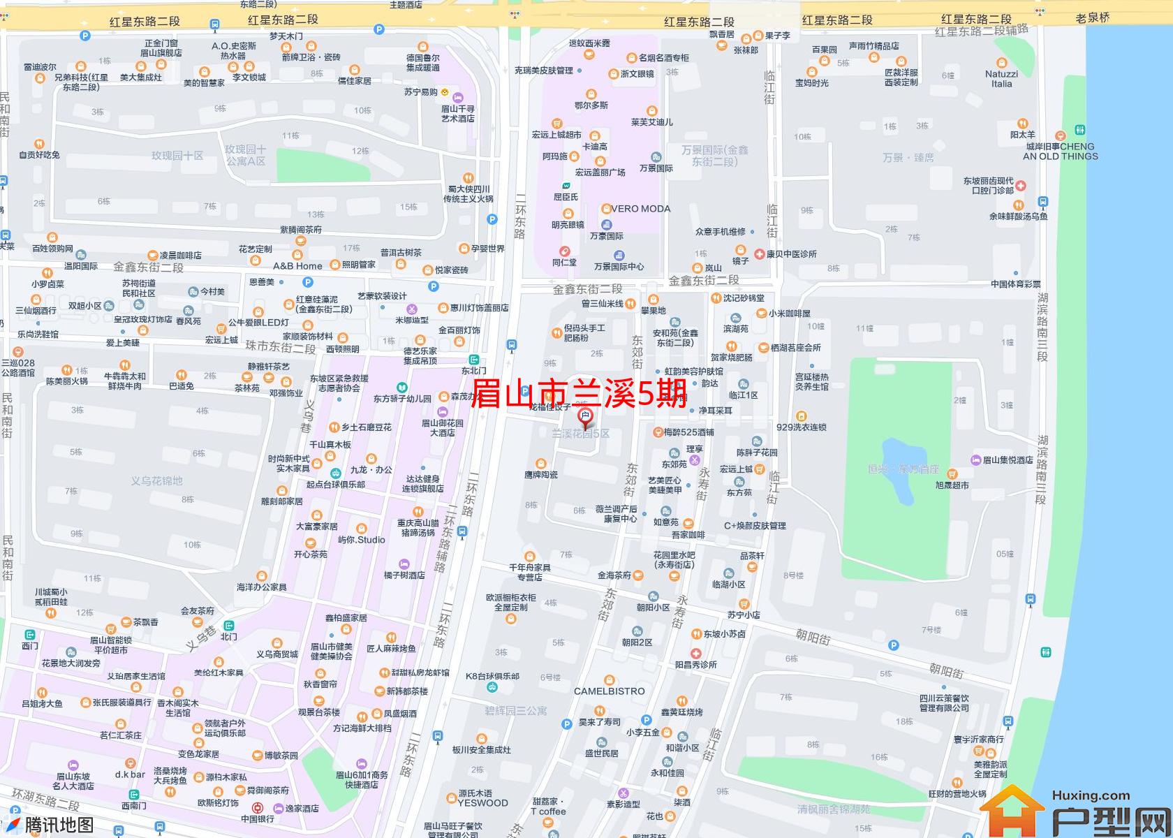 兰溪5期小区 - 户型网