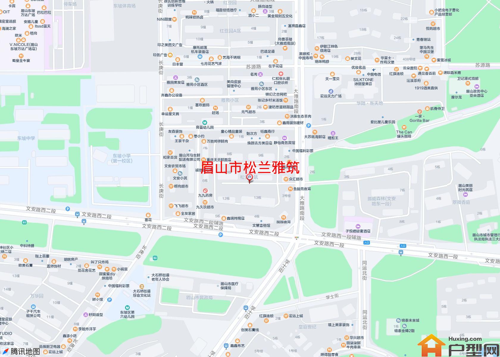 松兰雅筑小区 - 户型网