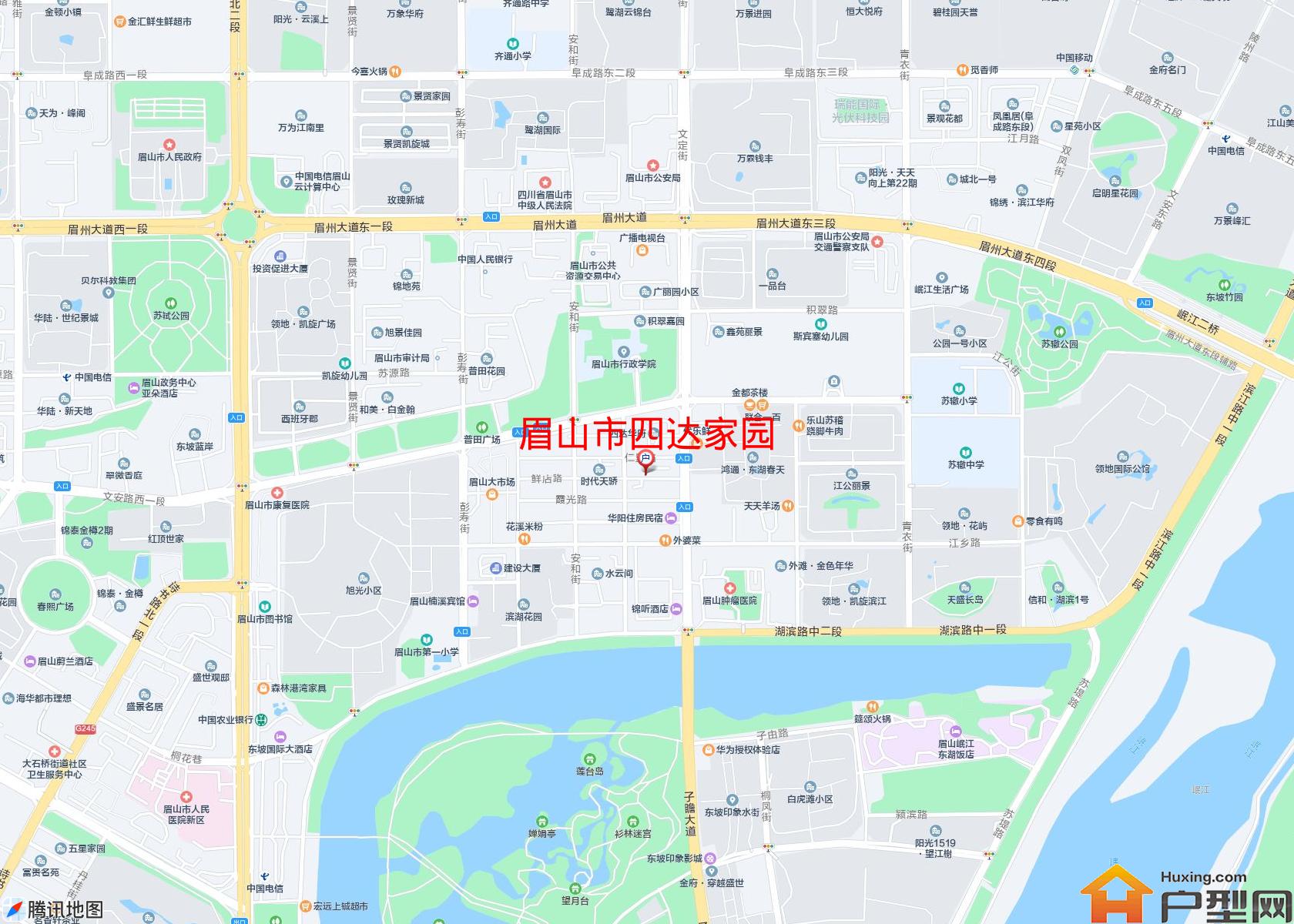 四达家园小区 - 户型网