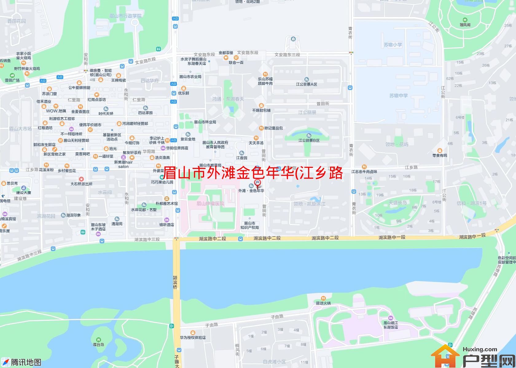 外滩金色年华(江乡路)小区 - 户型网