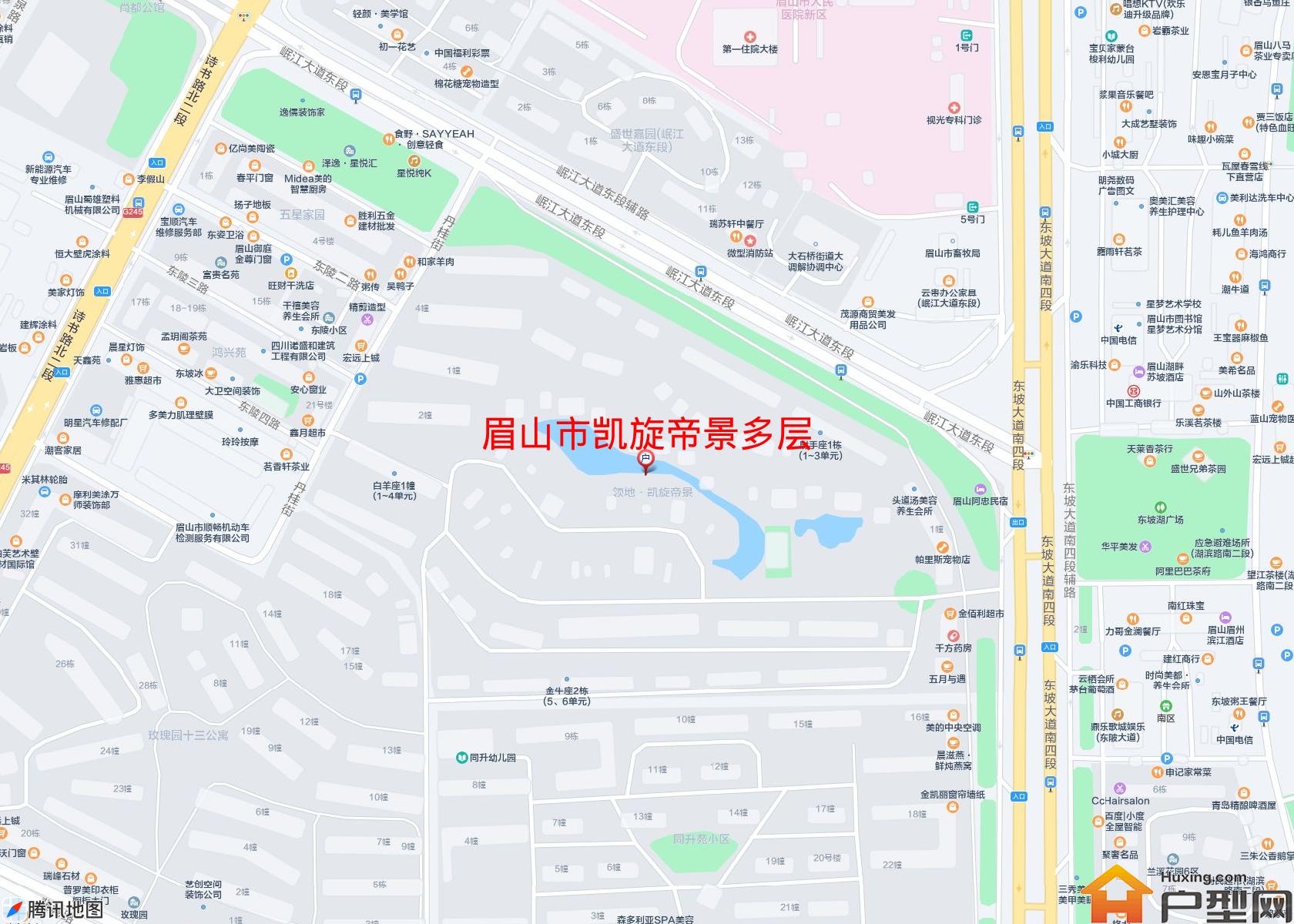 凯旋帝景多层小区 - 户型网