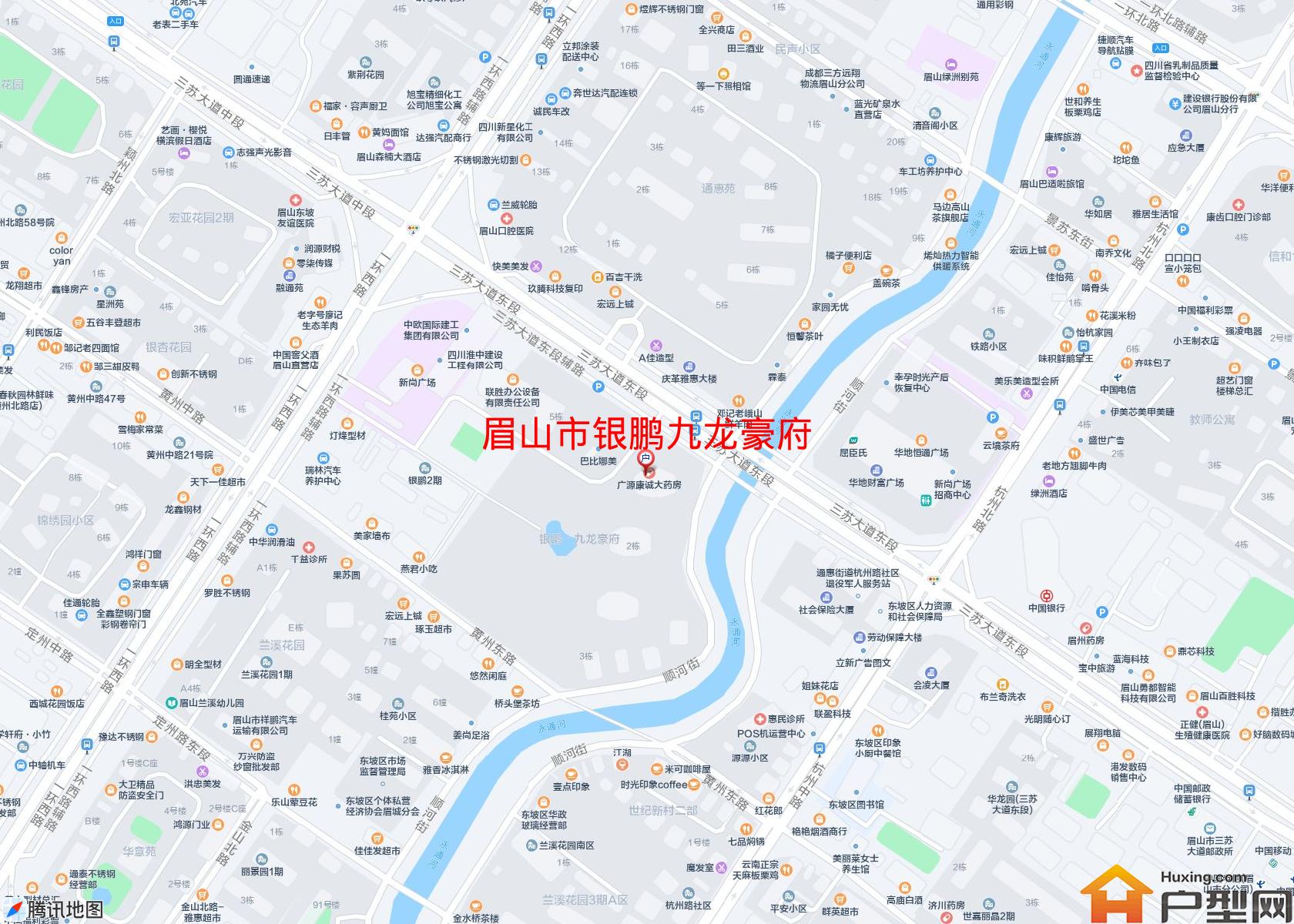 银鹏九龙豪府小区 - 户型网