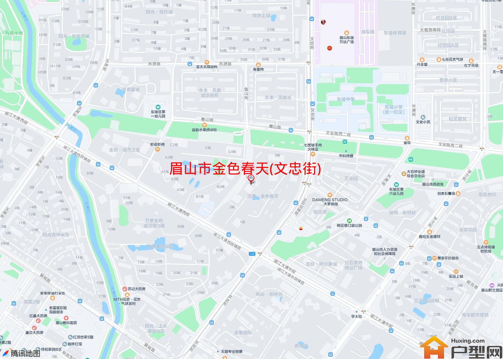 金色春天(文忠街)小区 - 户型网
