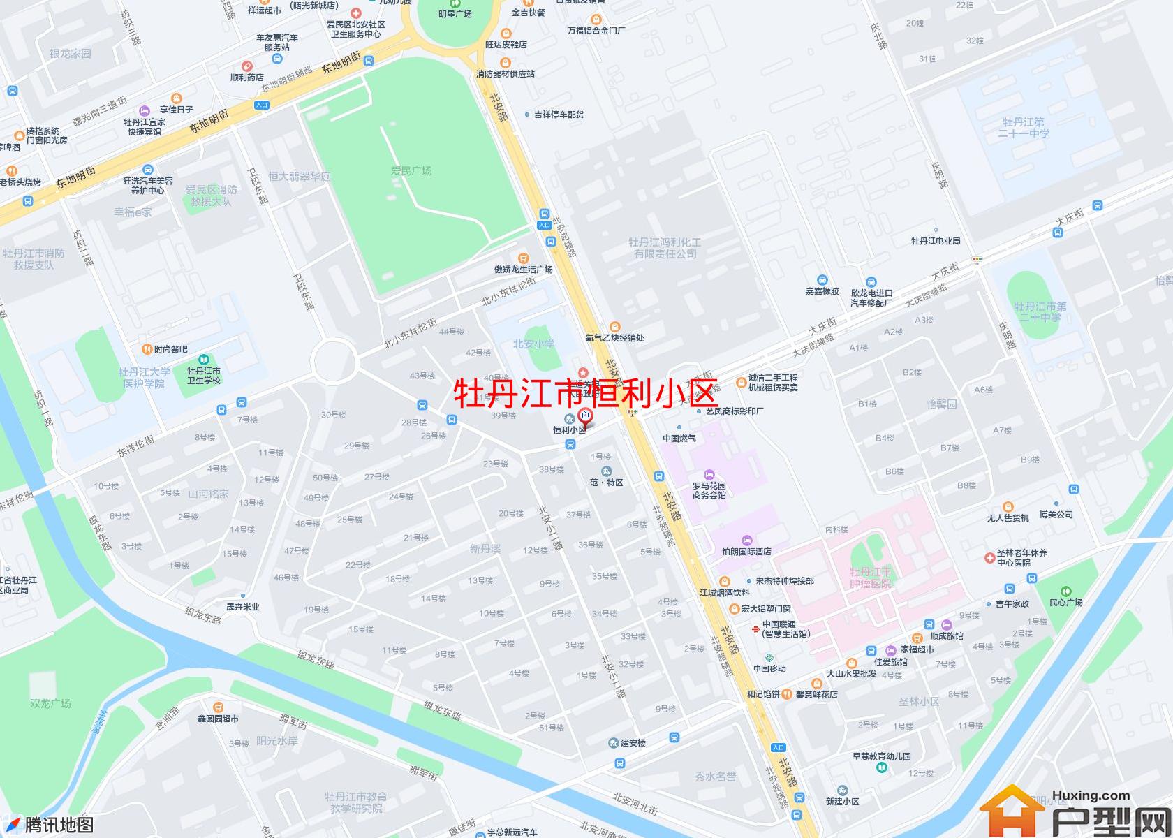 恒利小区小区 - 户型网
