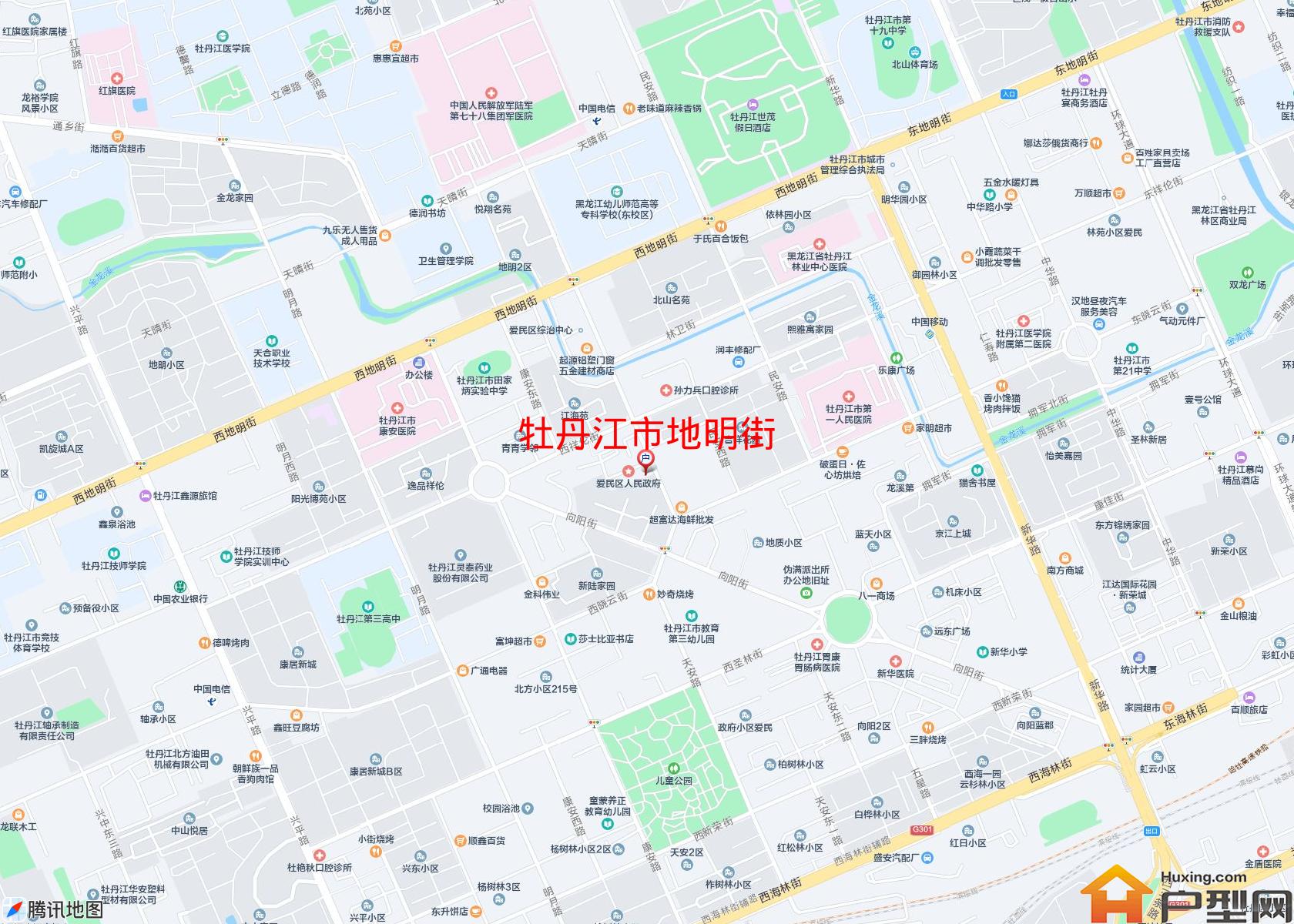 地明街小区 - 户型网