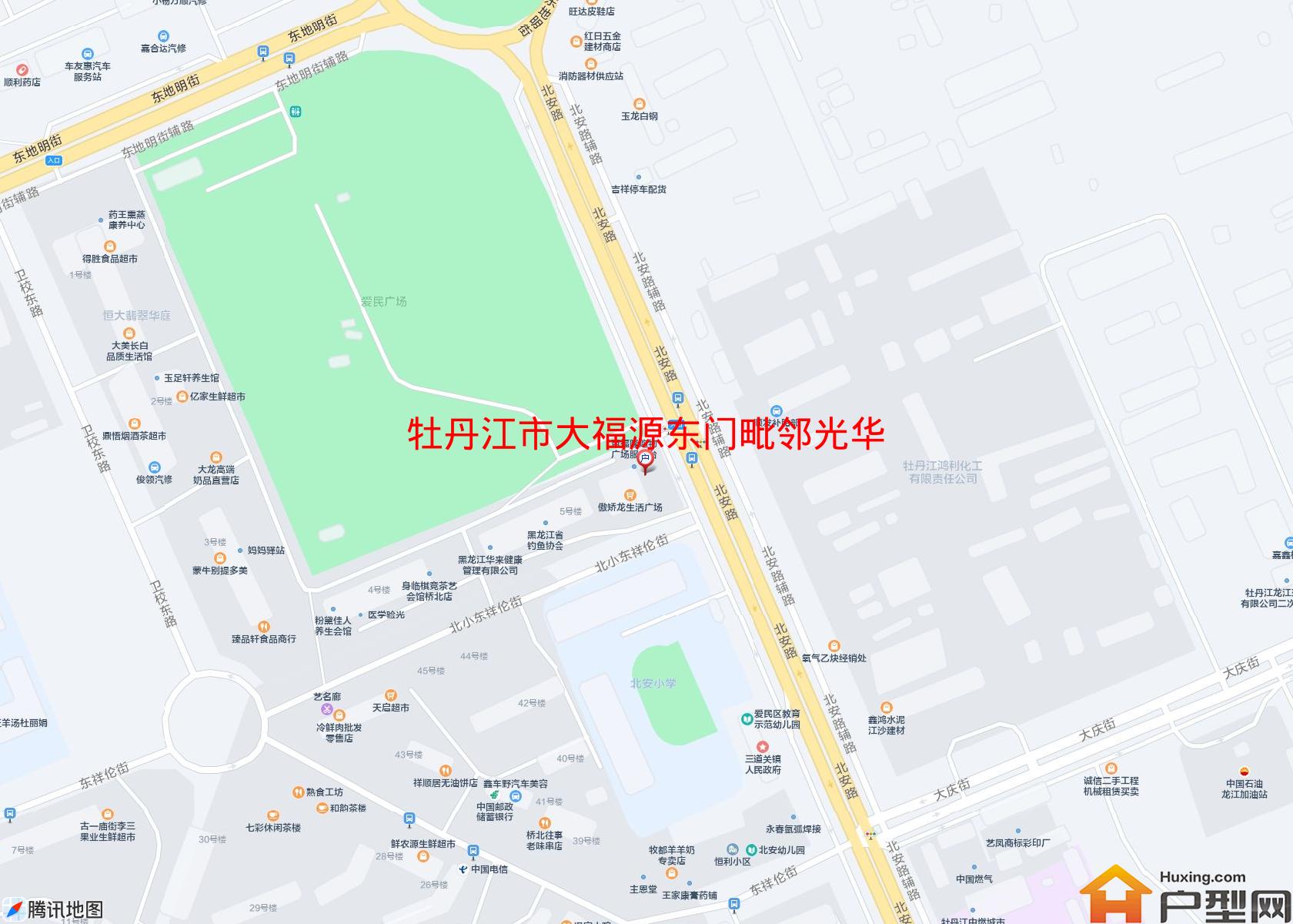 大福源东门毗邻光华小小区 - 户型网