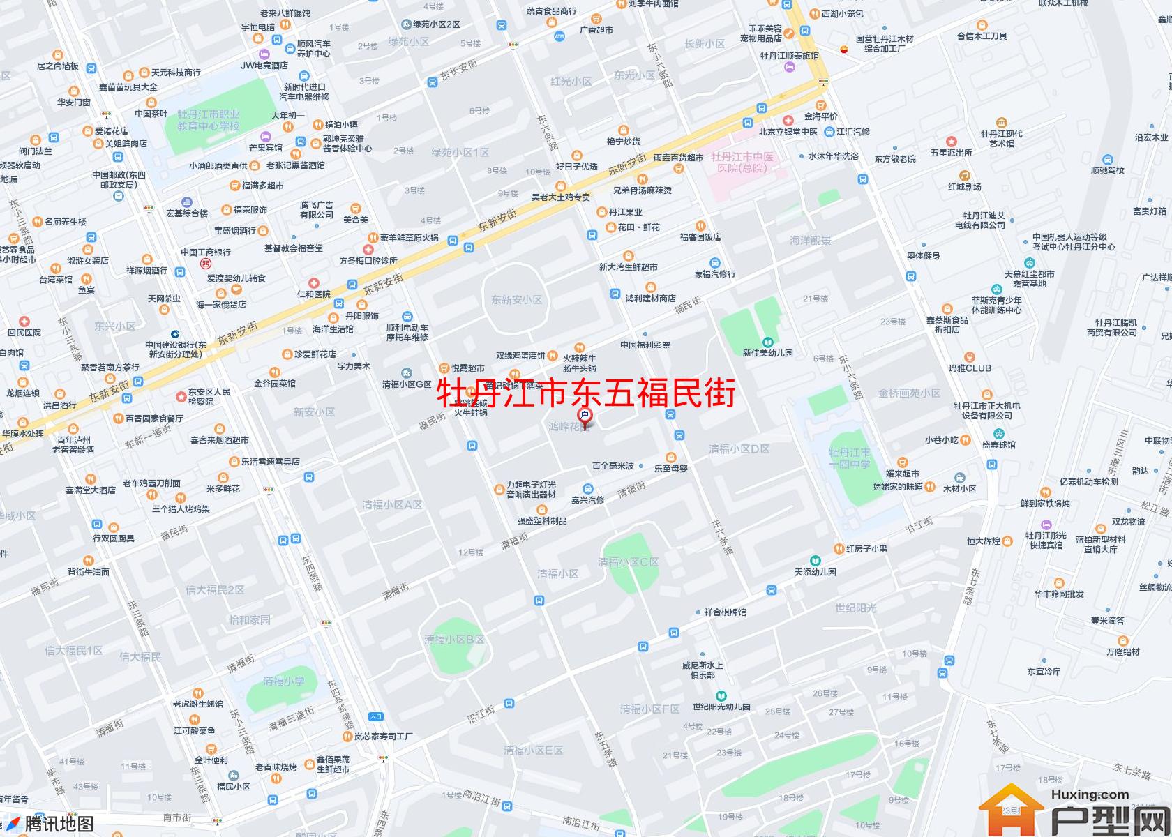 东五福民街小区 - 户型网