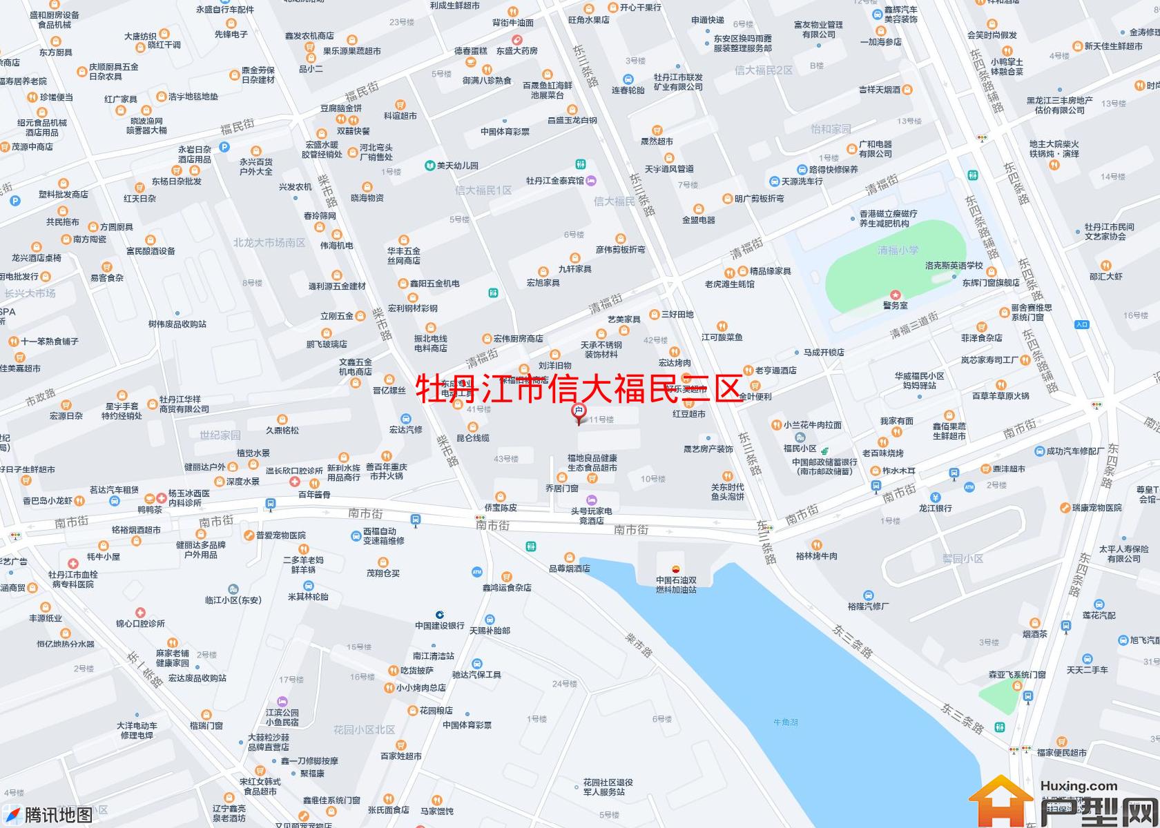 信大福民三区小区 - 户型网