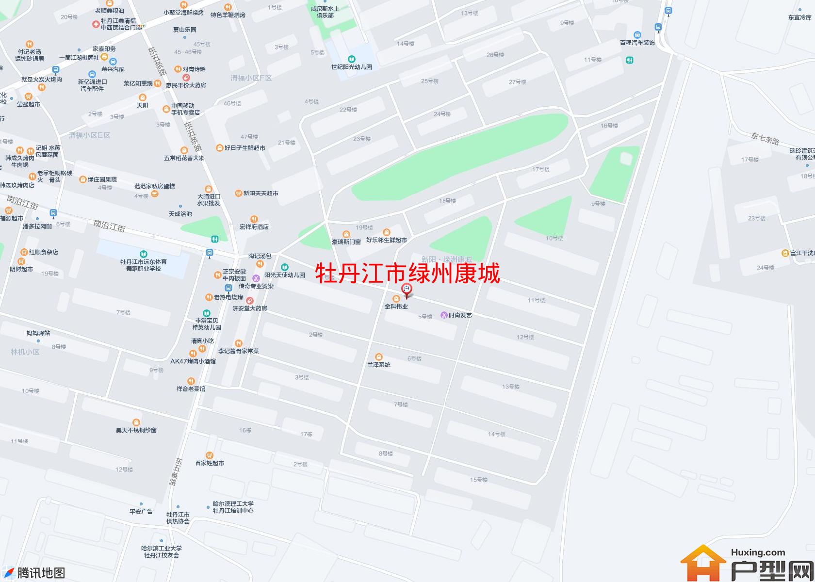 绿州康城小区 - 户型网