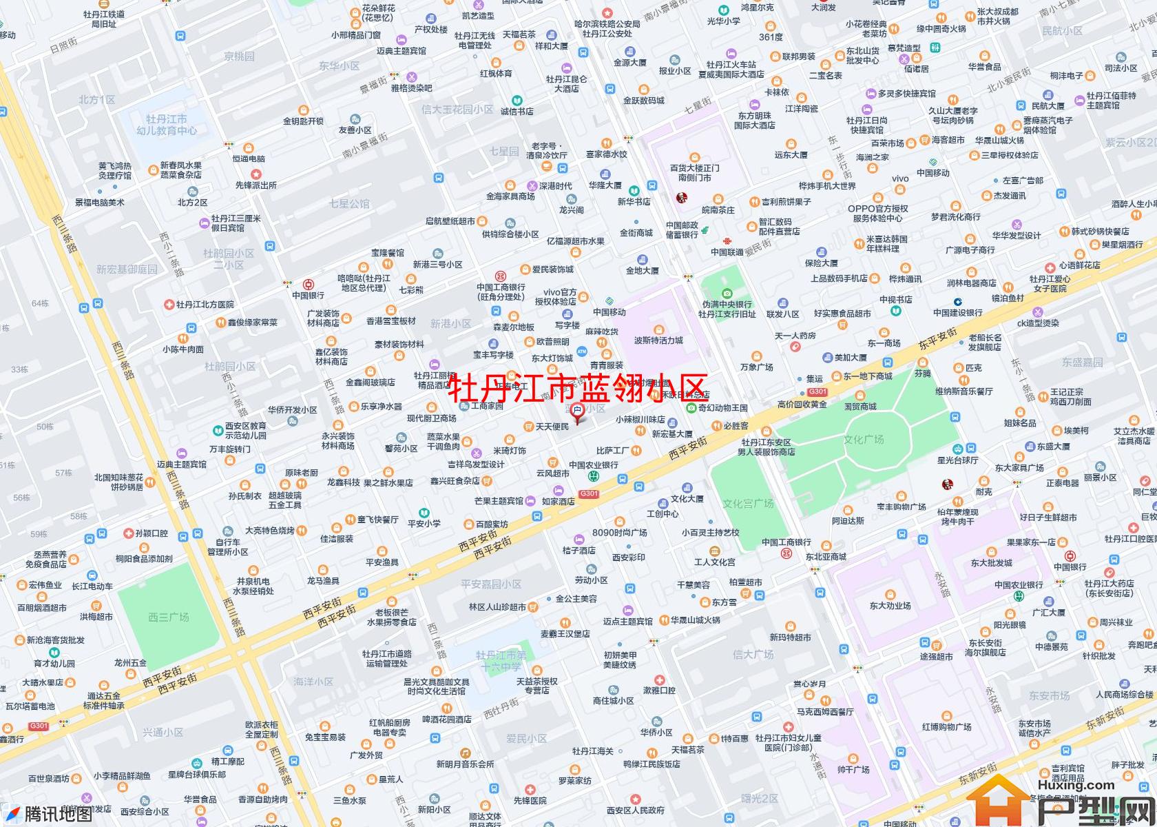 蓝翎小区小区 - 户型网