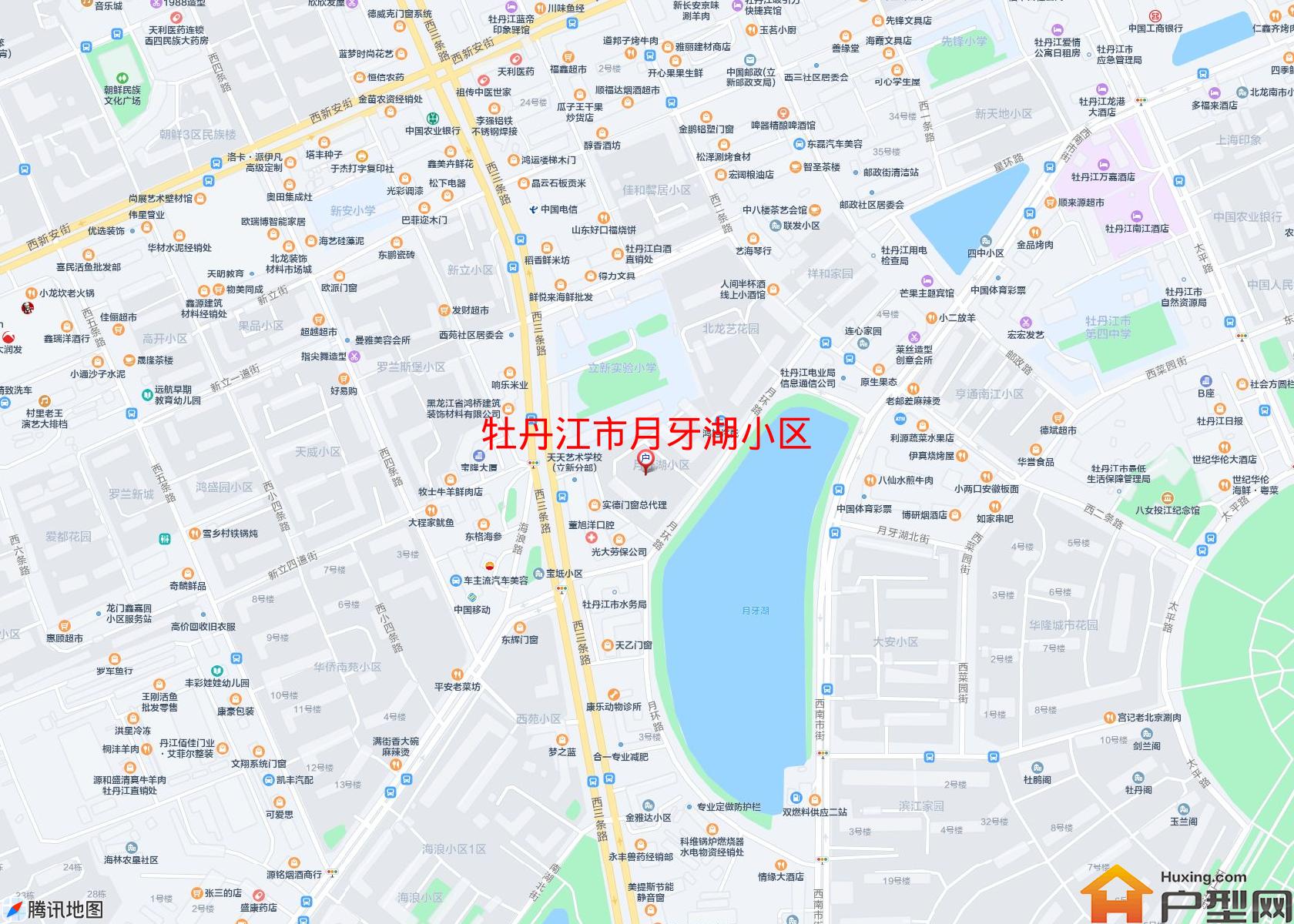 月牙湖小区小区 - 户型网
