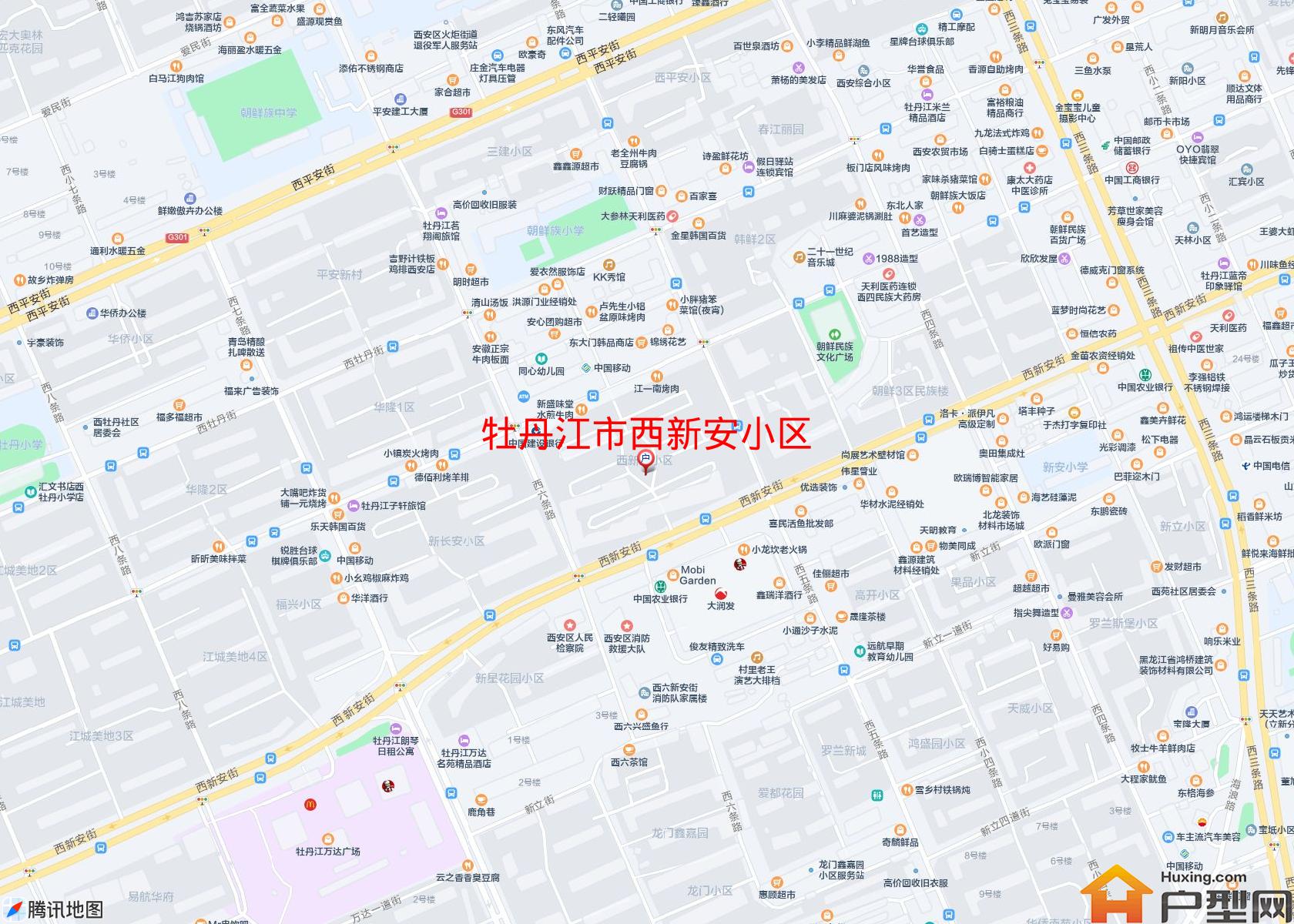 西新安小区小区 - 户型网