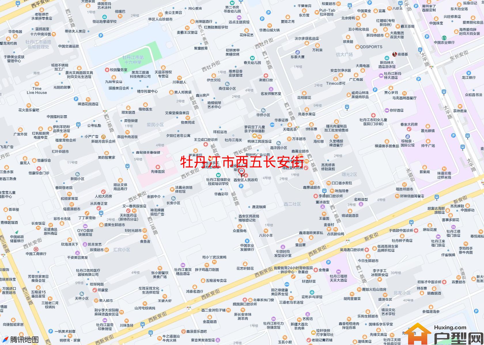 西五长安街小区 - 户型网