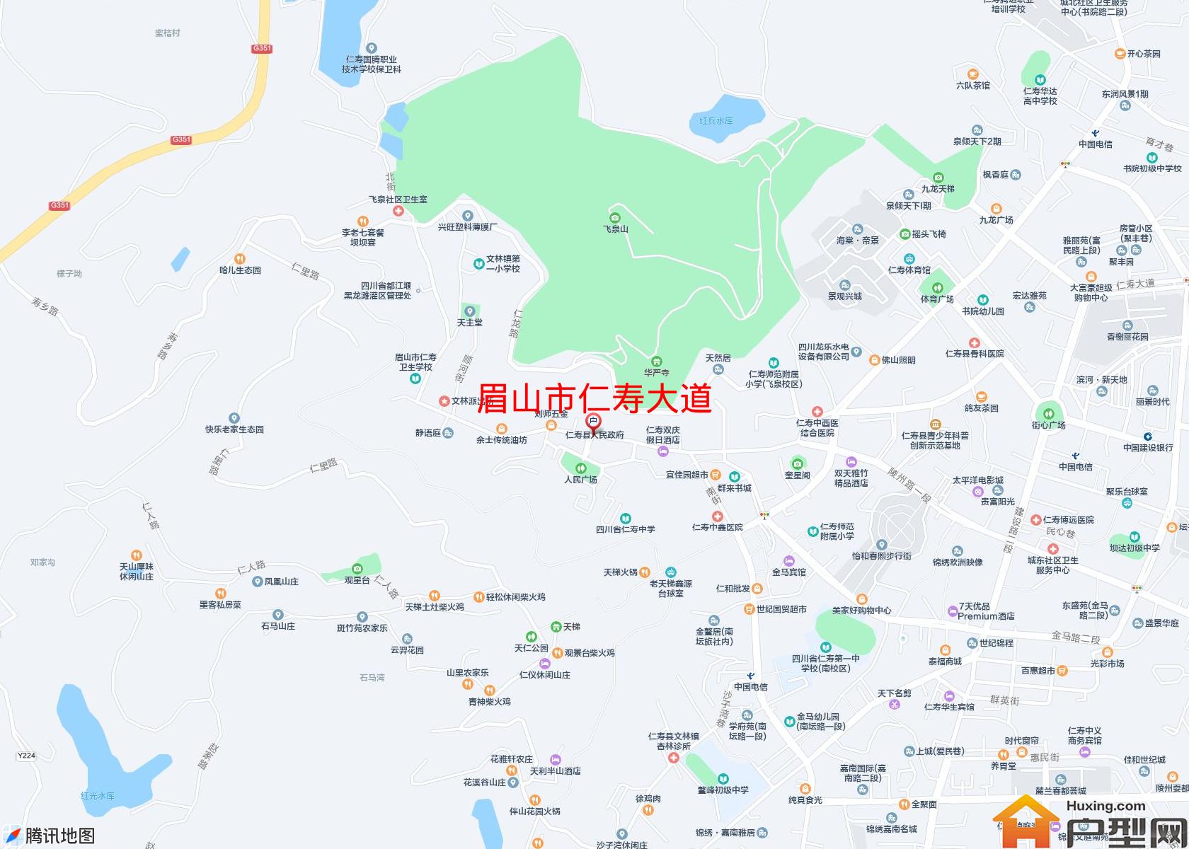 仁寿大道小区 - 户型网