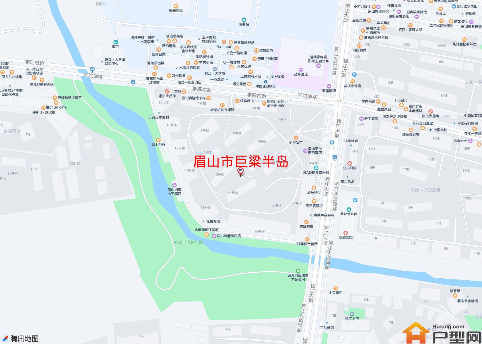 巨粱半岛小区 - 户型网