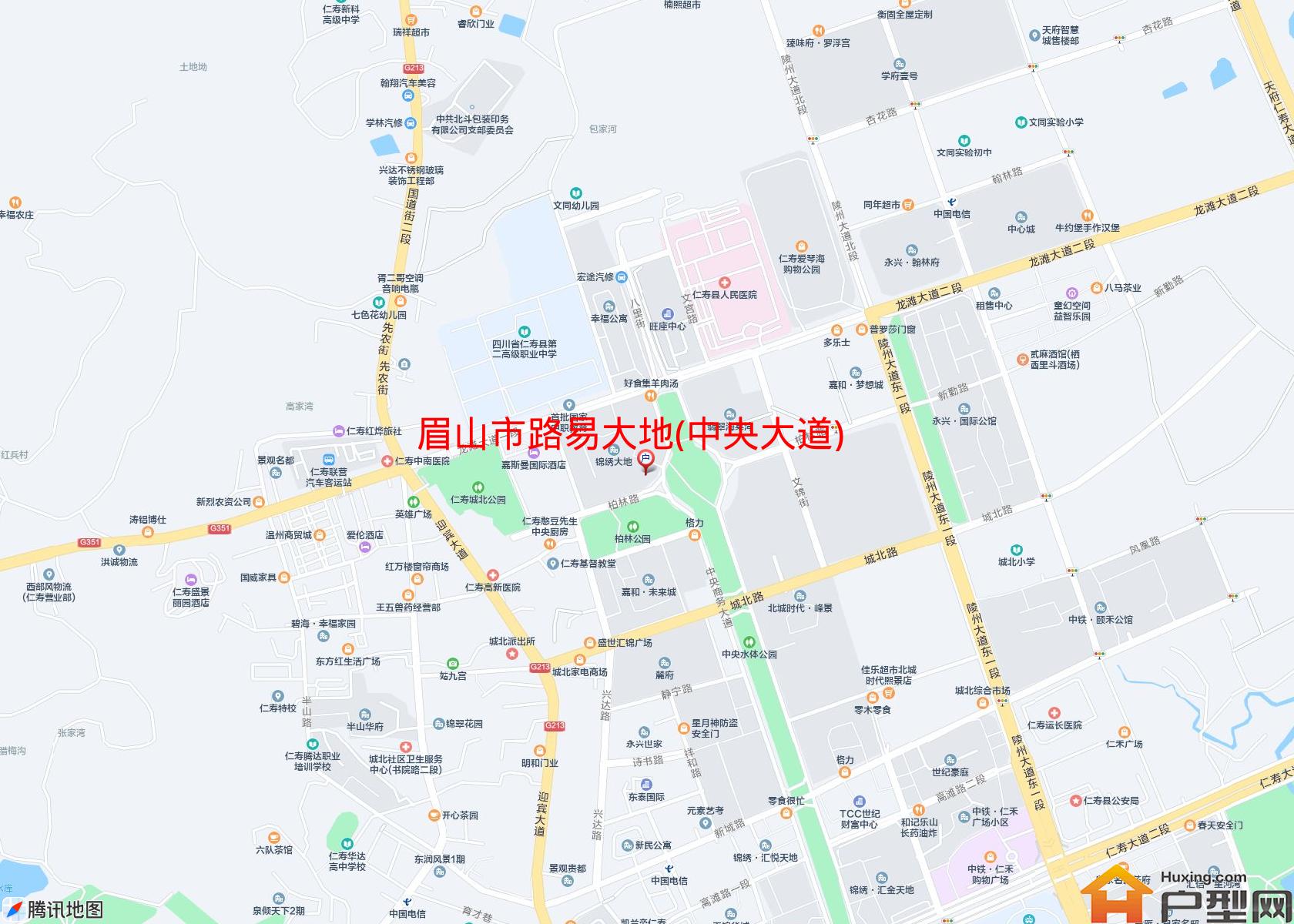 路易大地(中央大道)小区 - 户型网