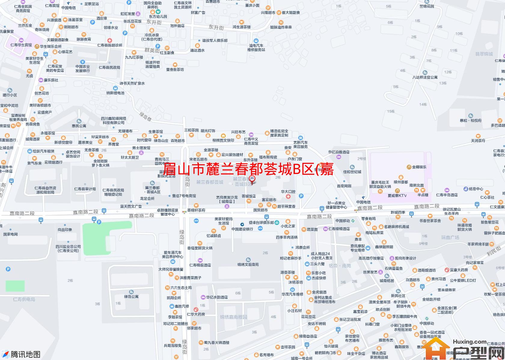 麓兰春都荟城B区(嘉南路二段)小区 - 户型网