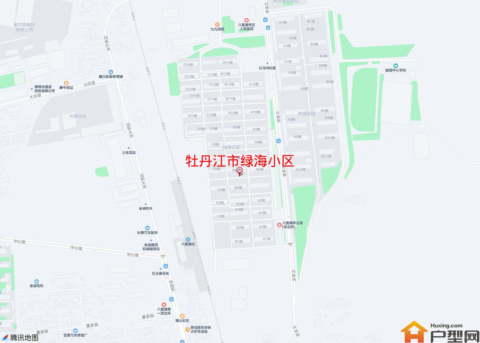 绿海小区小区 - 户型网