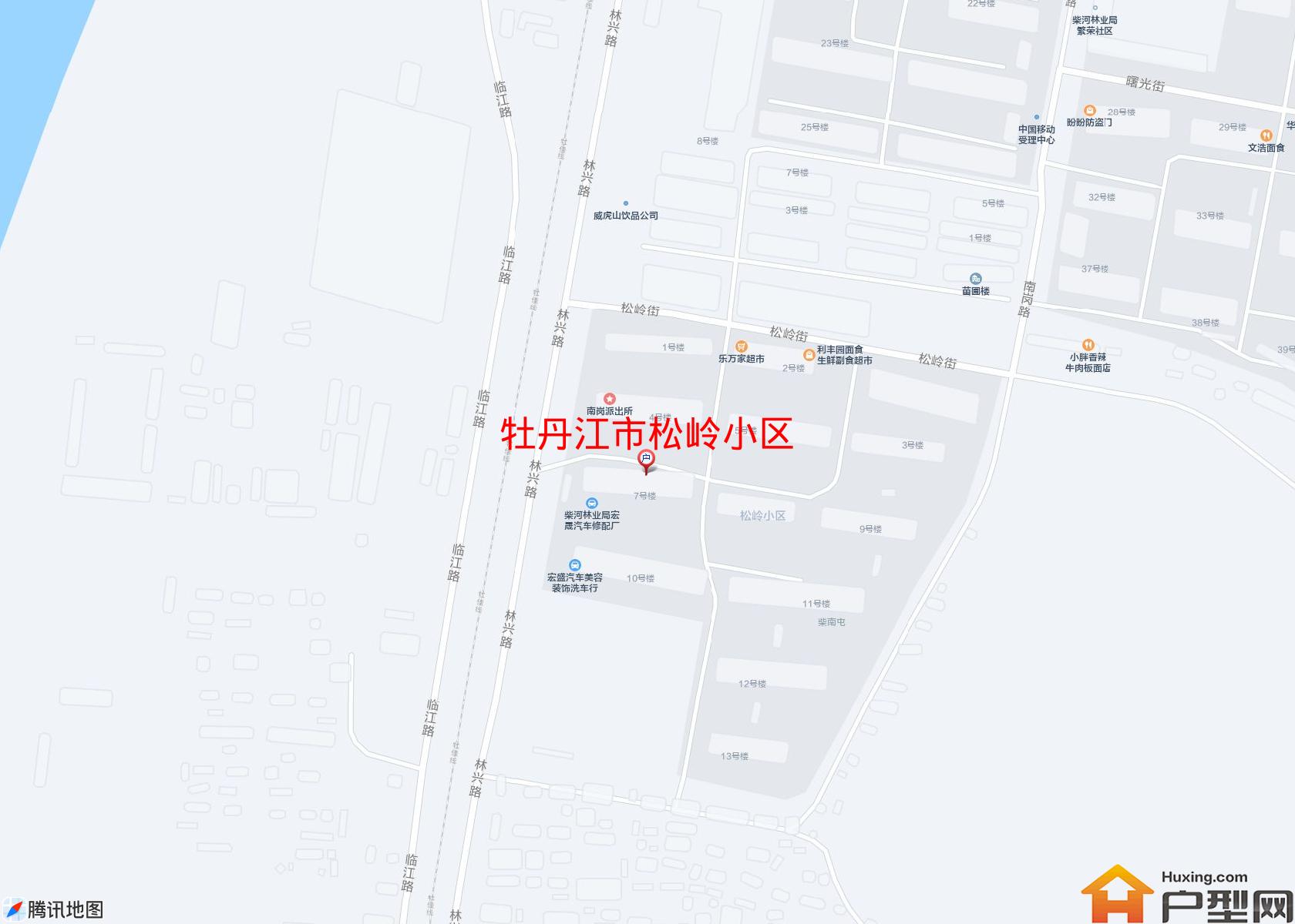 松岭小区小区 - 户型网