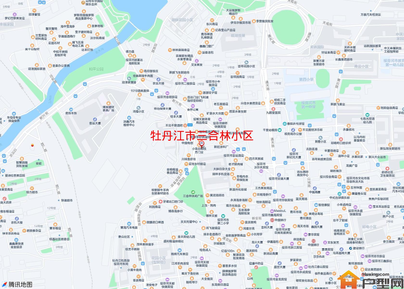 三合林小区小区 - 户型网