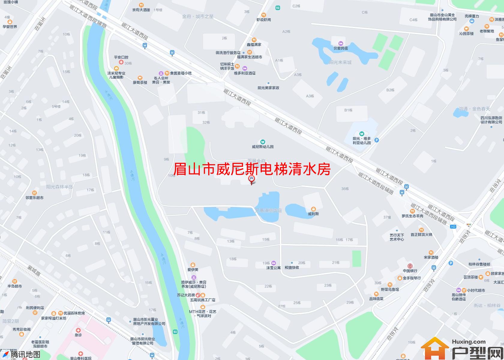 威尼斯电梯清水房小区 - 户型网