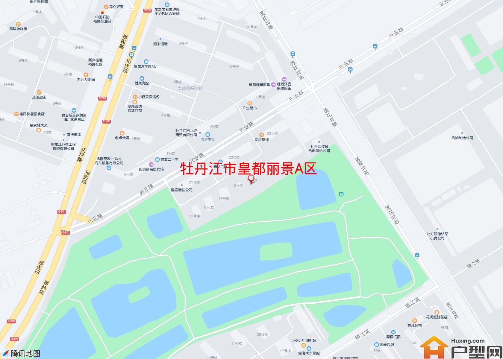 皇都丽景A区小区 - 户型网