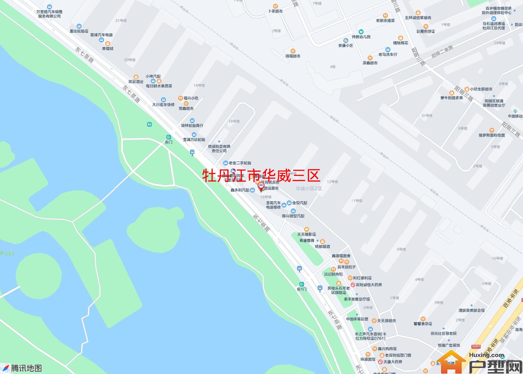 华威三区小区 - 户型网