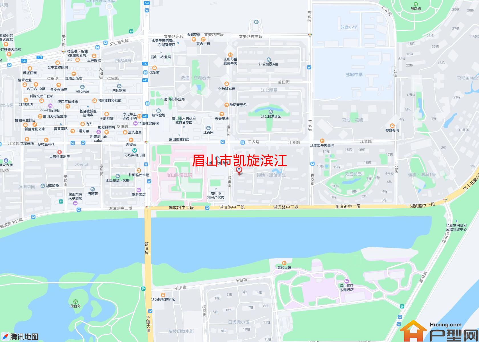 凯旋滨江小区 - 户型网
