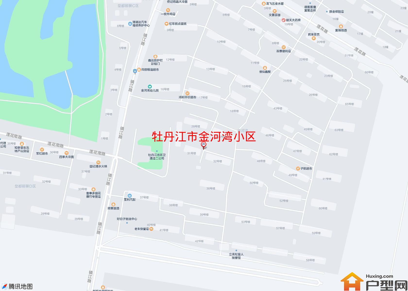 金河湾小区小区 - 户型网