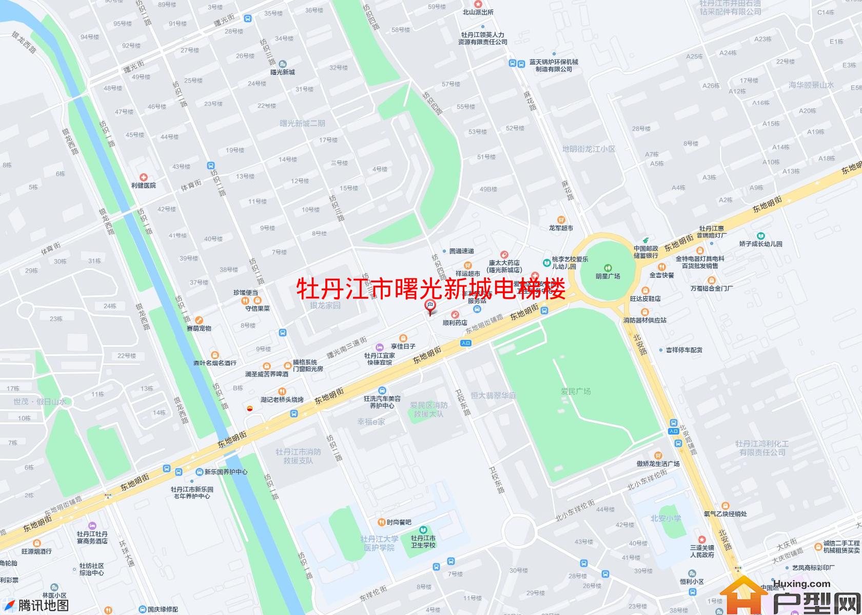曙光新城电梯楼小区 - 户型网