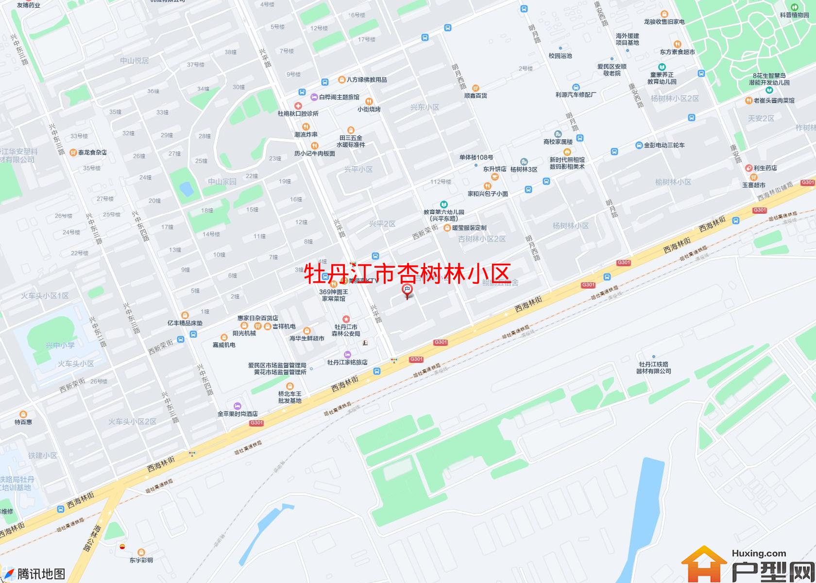 杏树林小区小区 - 户型网