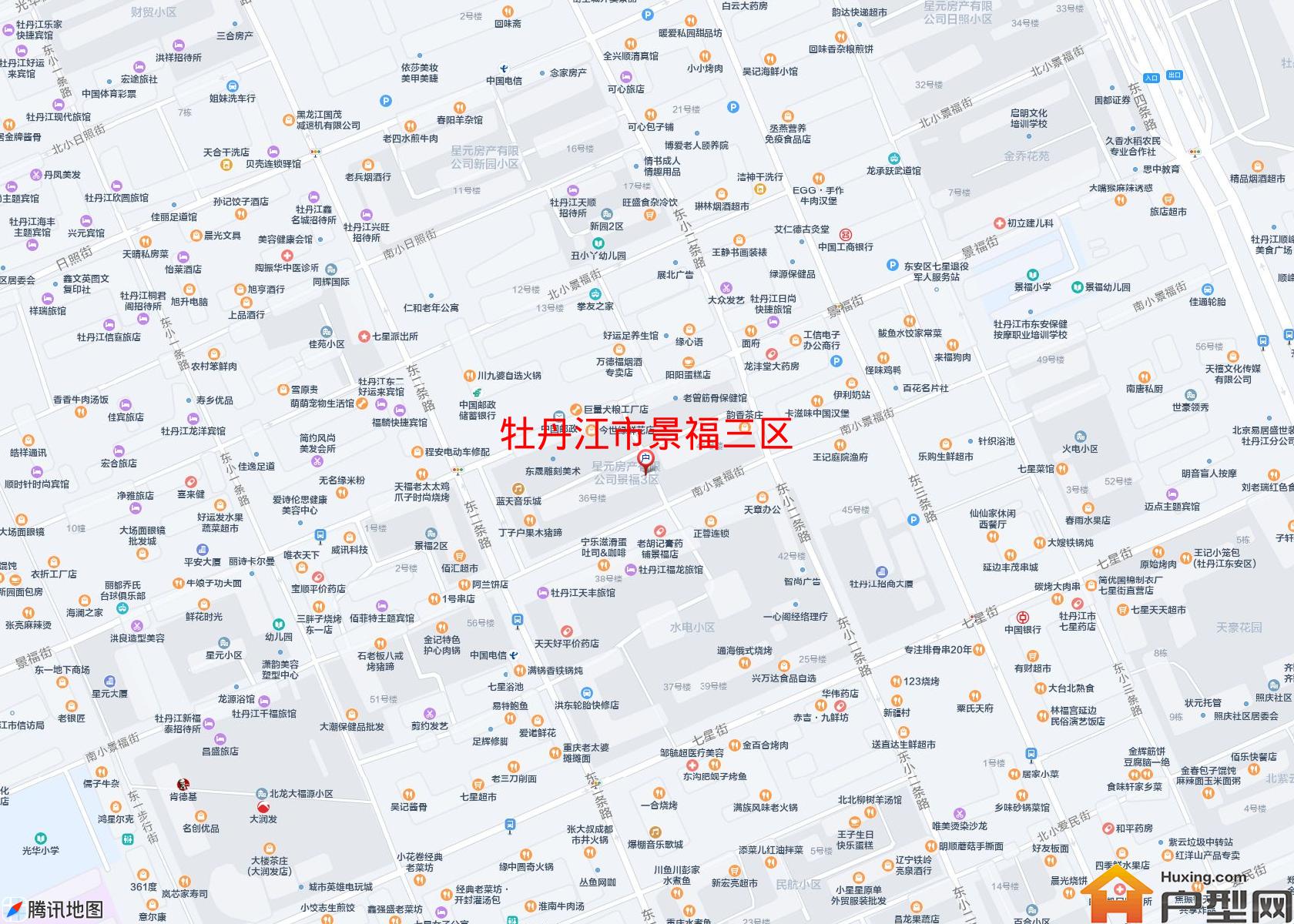 景福三区小区 - 户型网