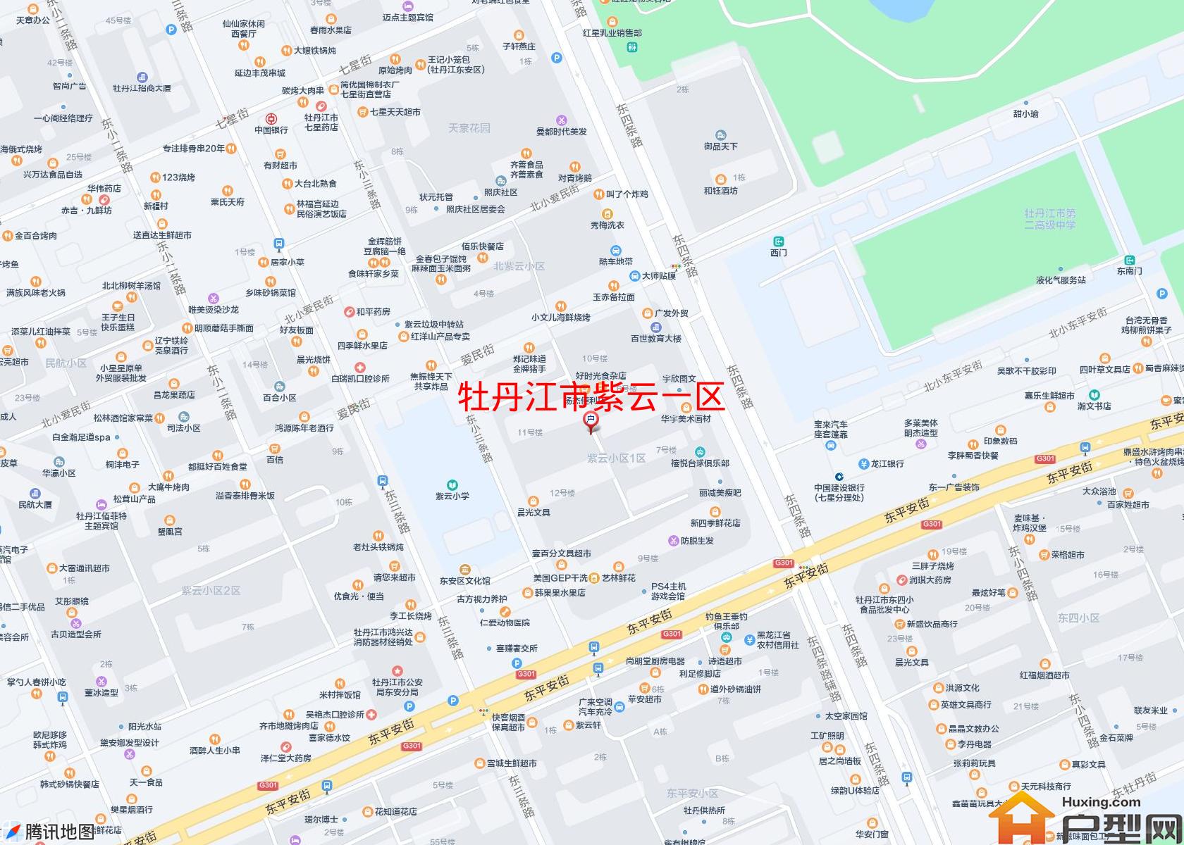 紫云一区小区 - 户型网